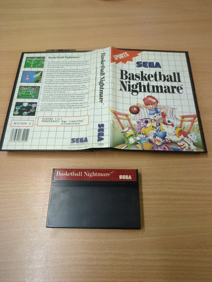 Basketball Nightmare Sega Master System game