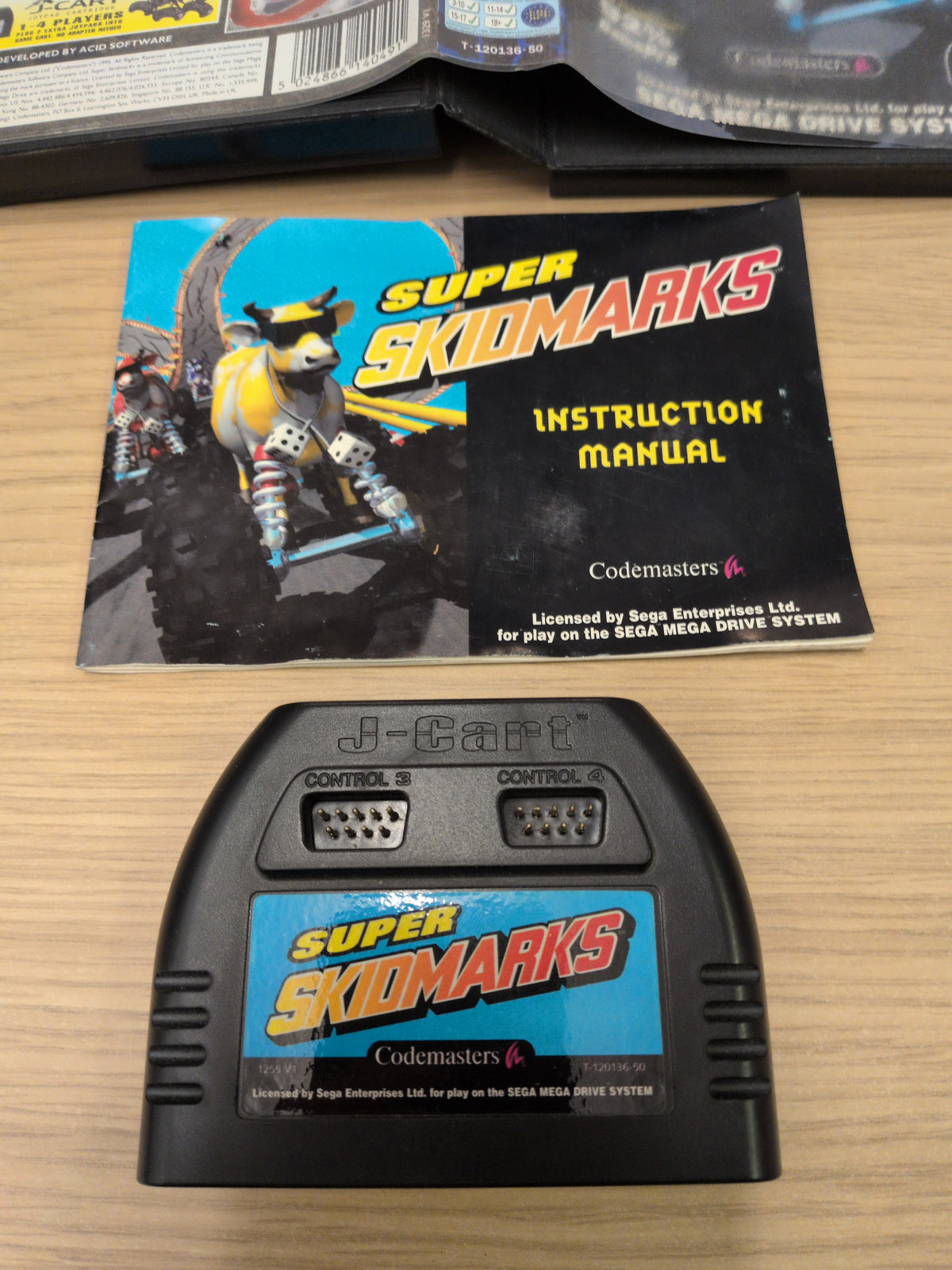 Super Skidmarks Sega Mega Drive game