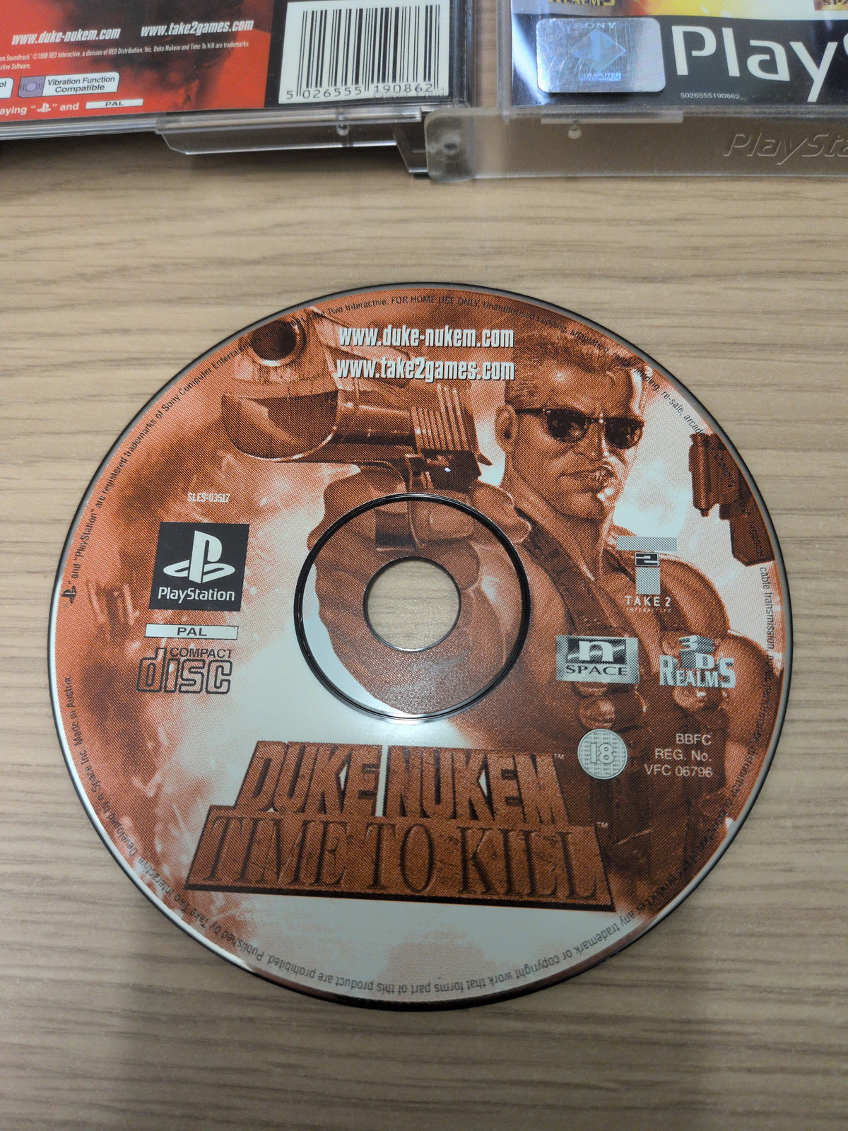 Duke Nukem Time to Kill Sony PS1 game