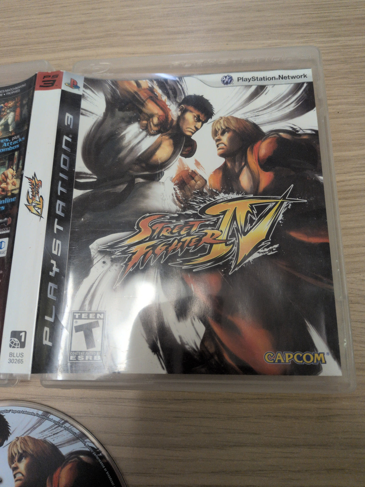 Street Fighter IV Sony PS3 game NTSC