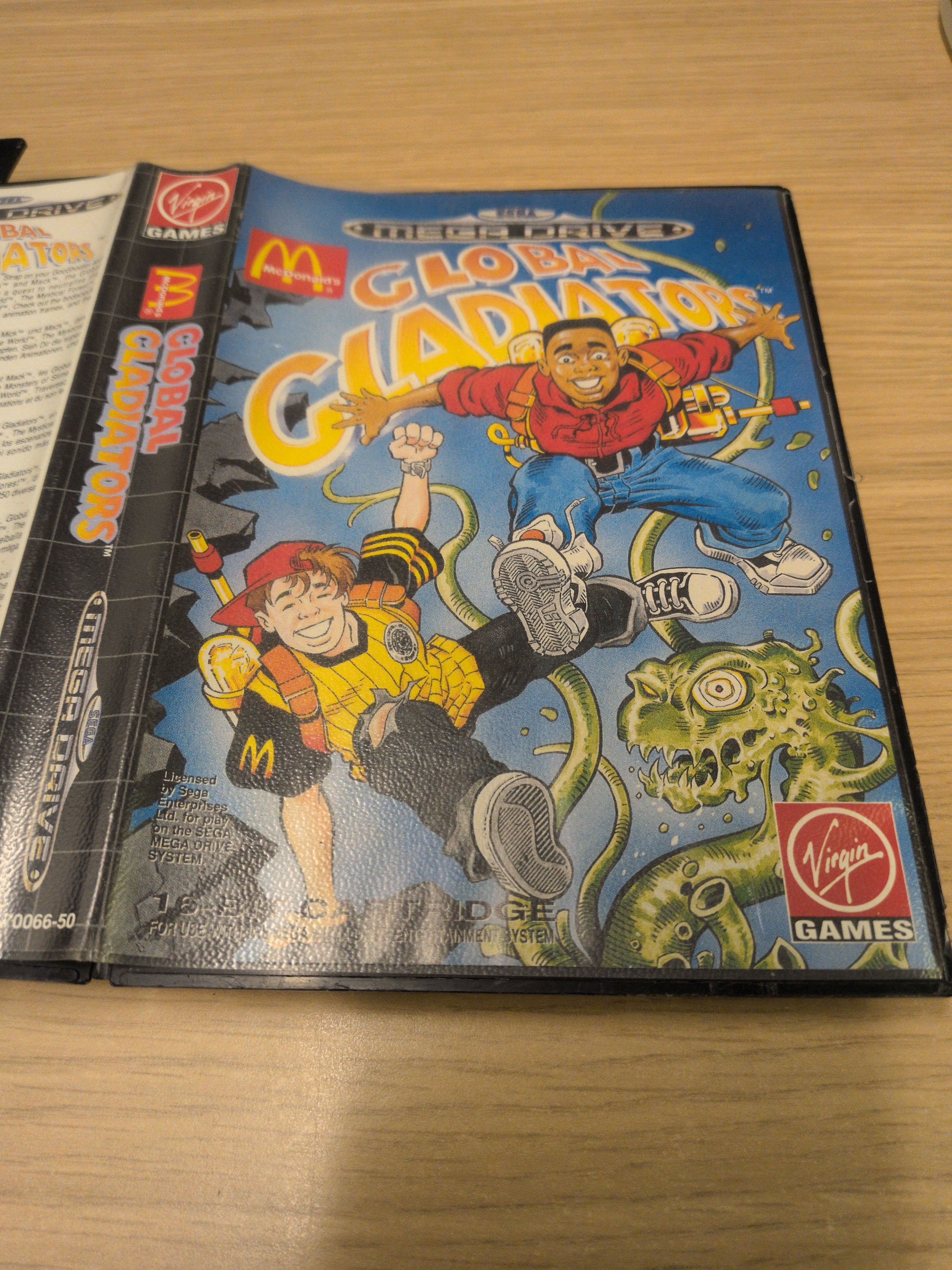 Global Gladiators Sega Mega Drive game