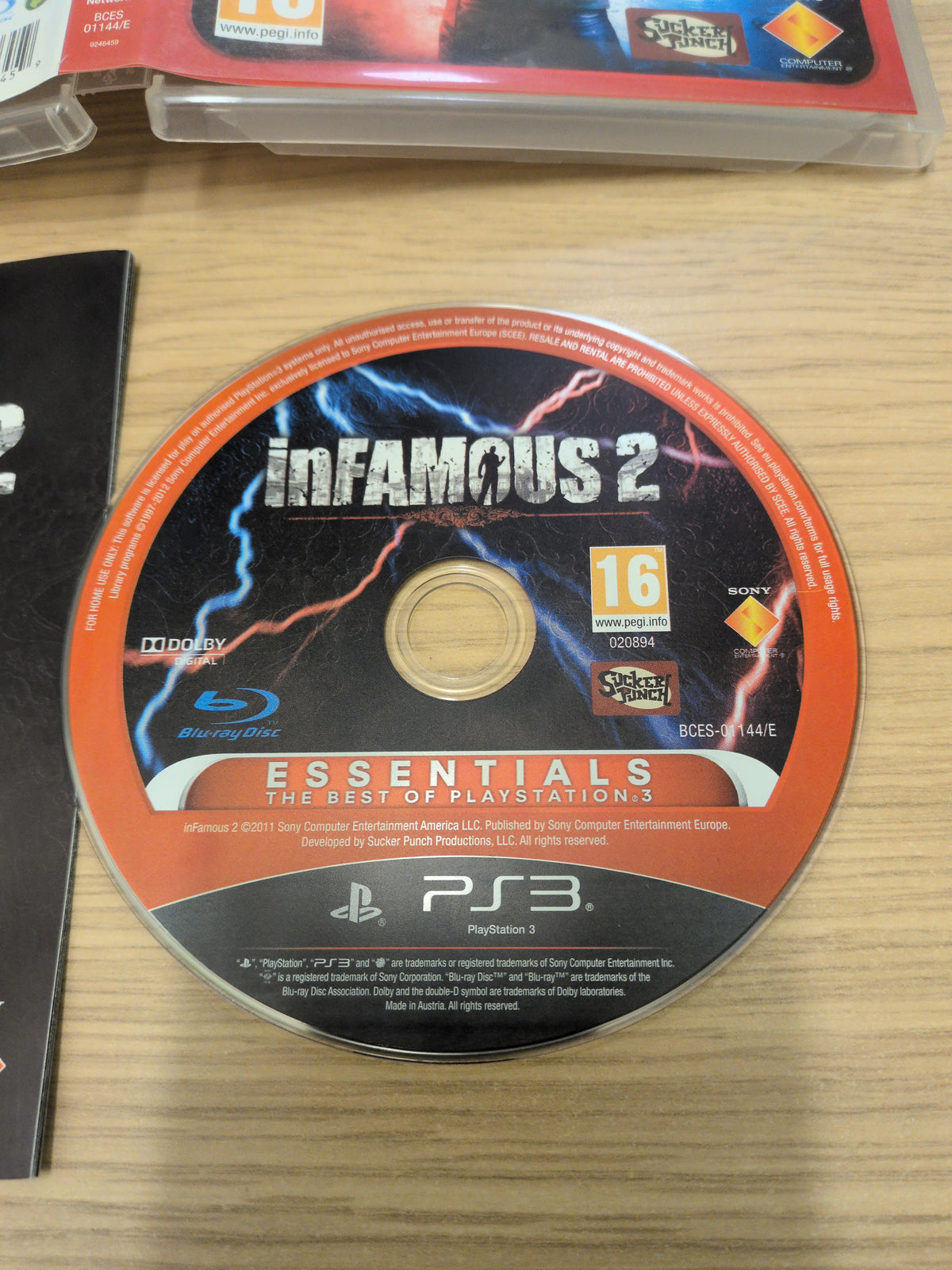 Infamous 2 Essentials Sony PS3 game
