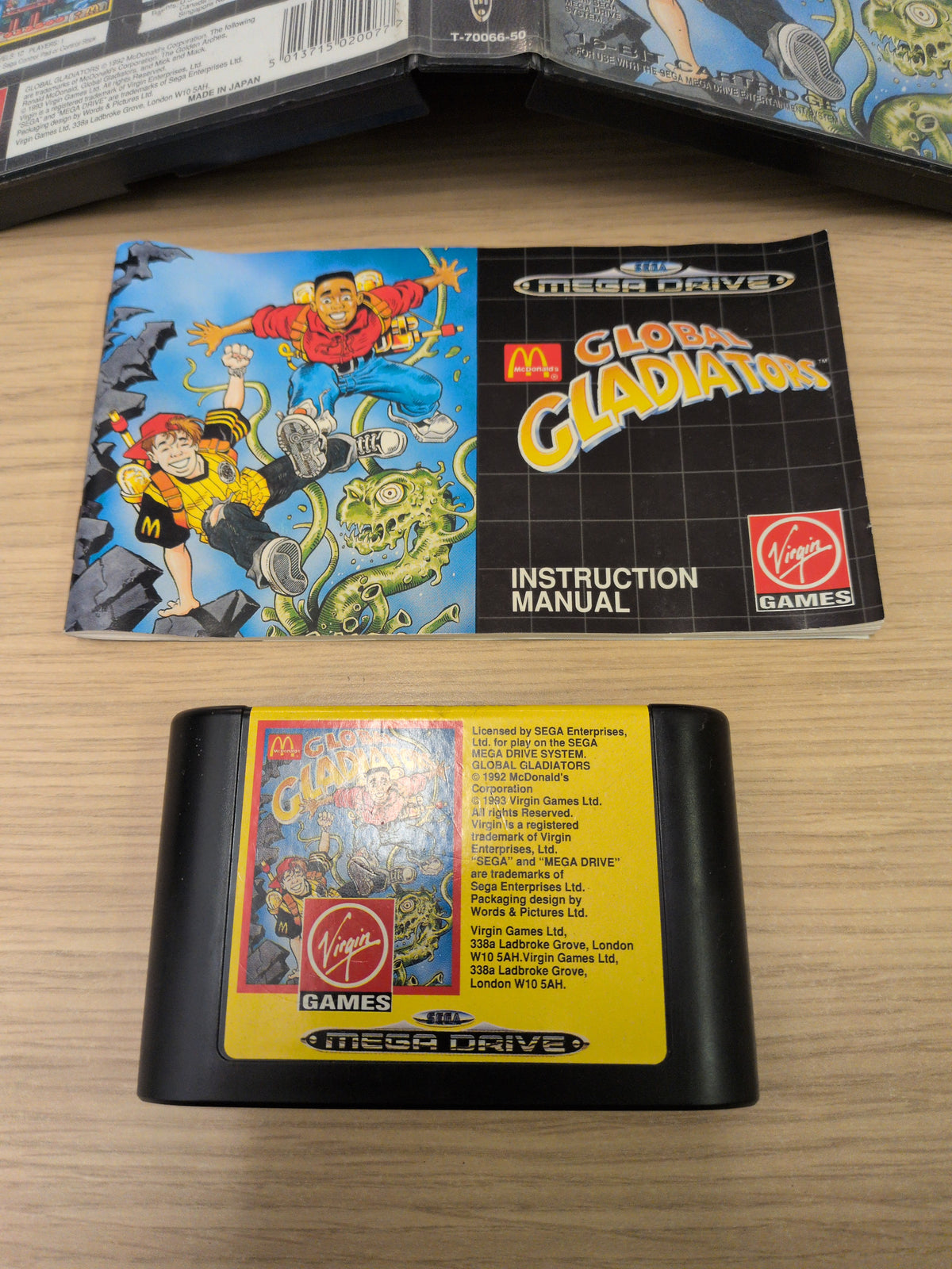 Global Gladiators Sega Mega Drive game