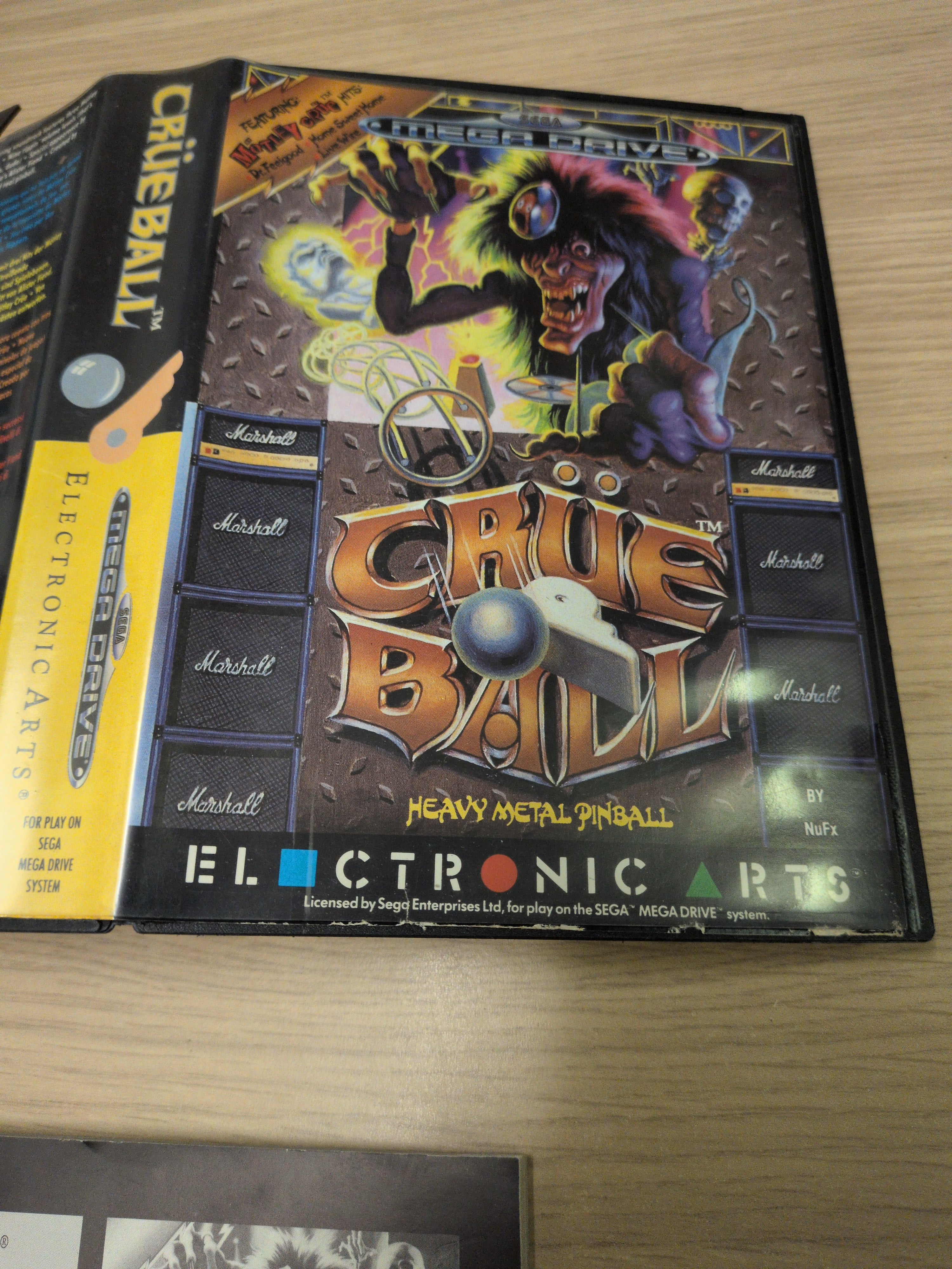 Crue Ball Sega Mega Drive game