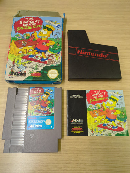 The Simpsons Bart Vs. The Space Mutants Nintendo NES game