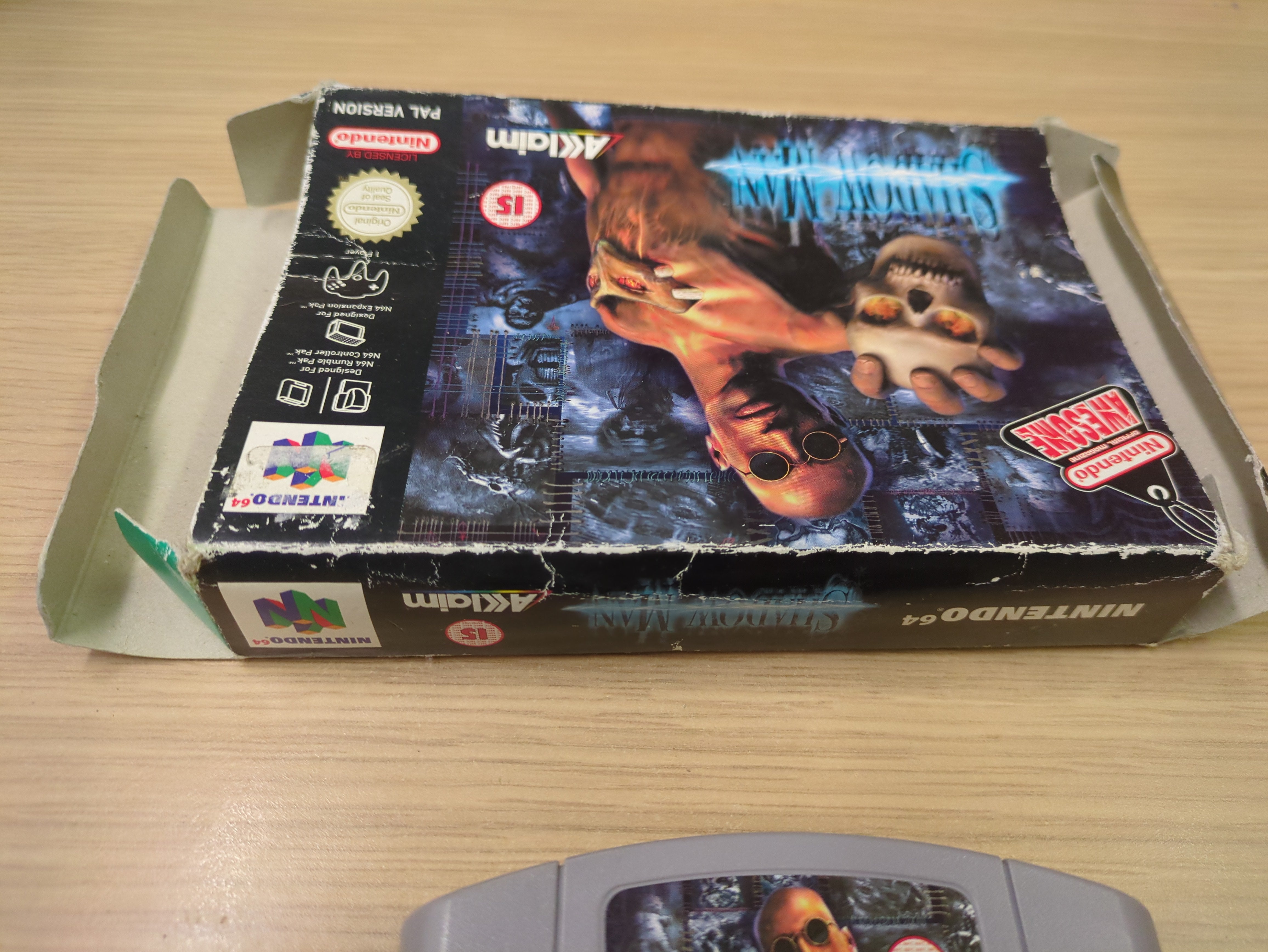 Shadow Man Nintendo N64 game Boxed