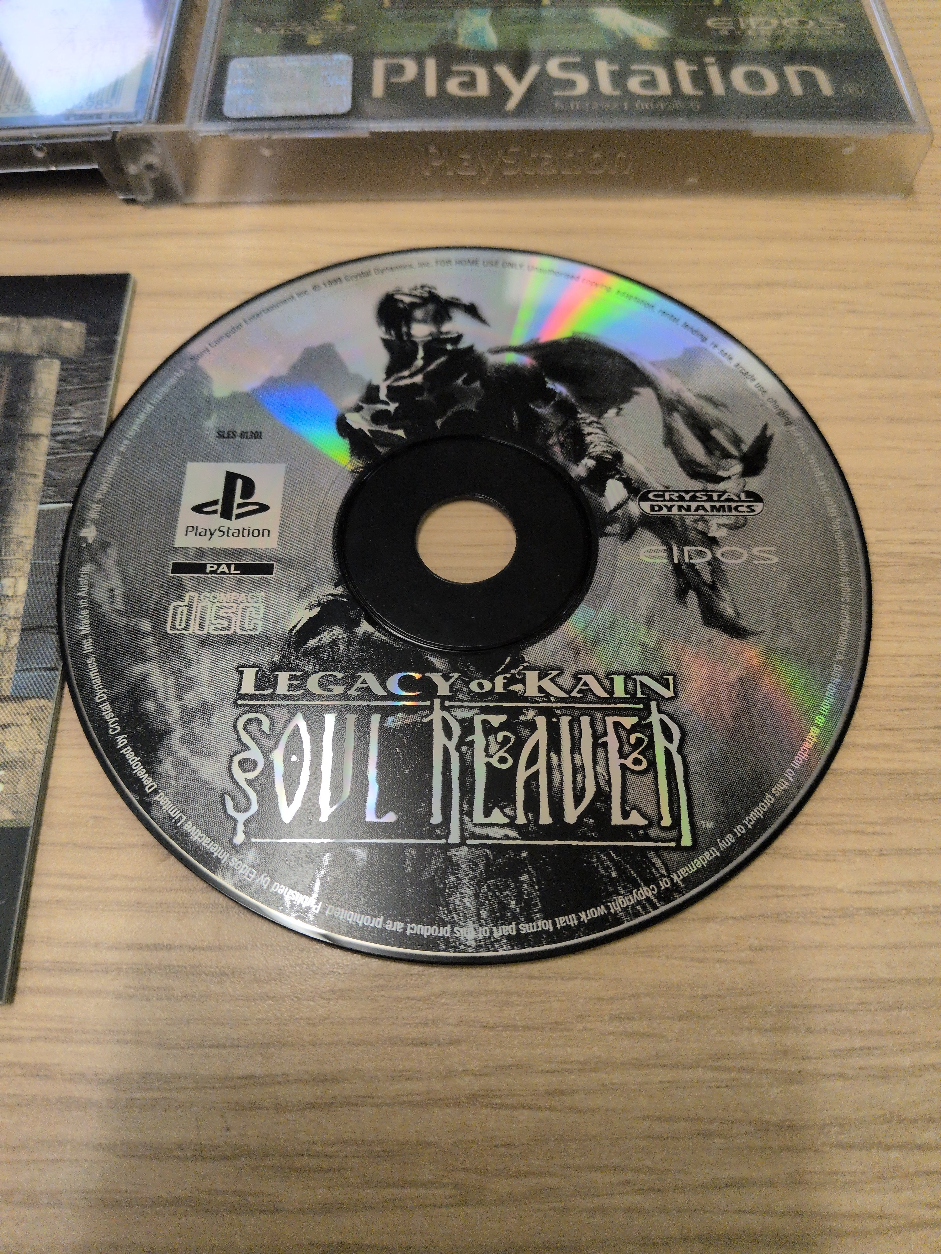 Legacy of Kain Soul Reaver Sony PS1 game
