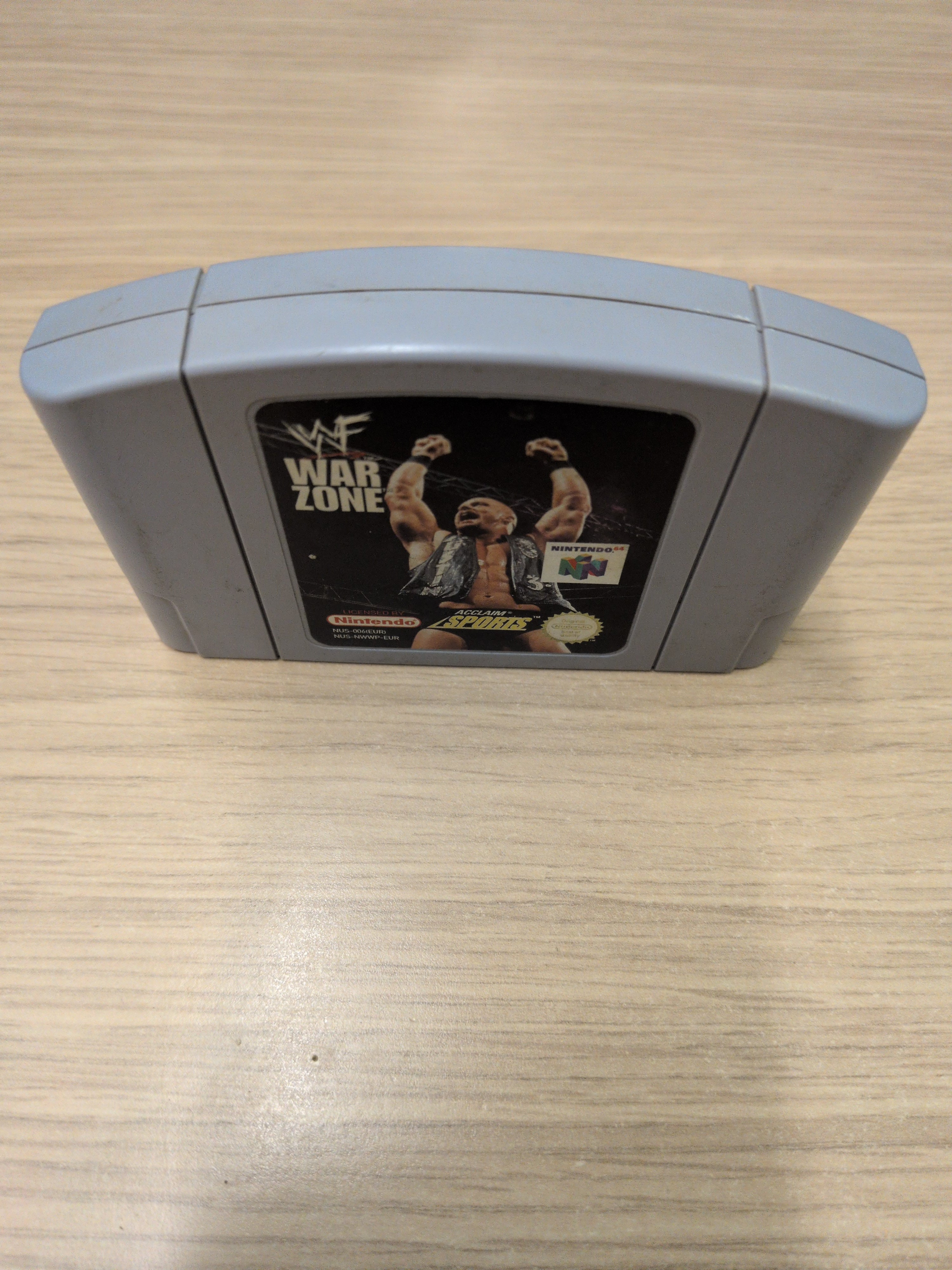 WWF WarZone Nintendo N64 game Cart Only