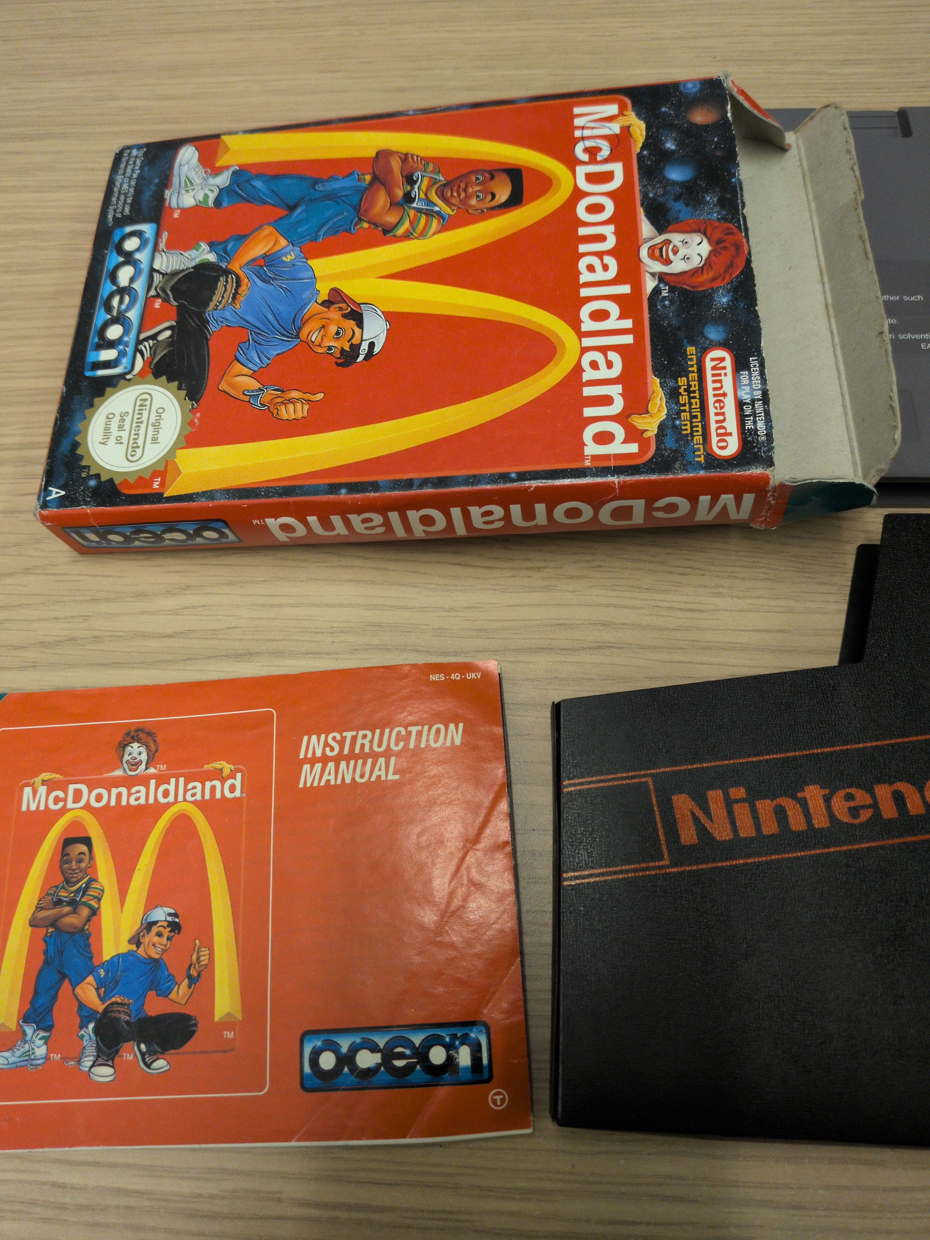 Mcdonaldland Nintendo NES game