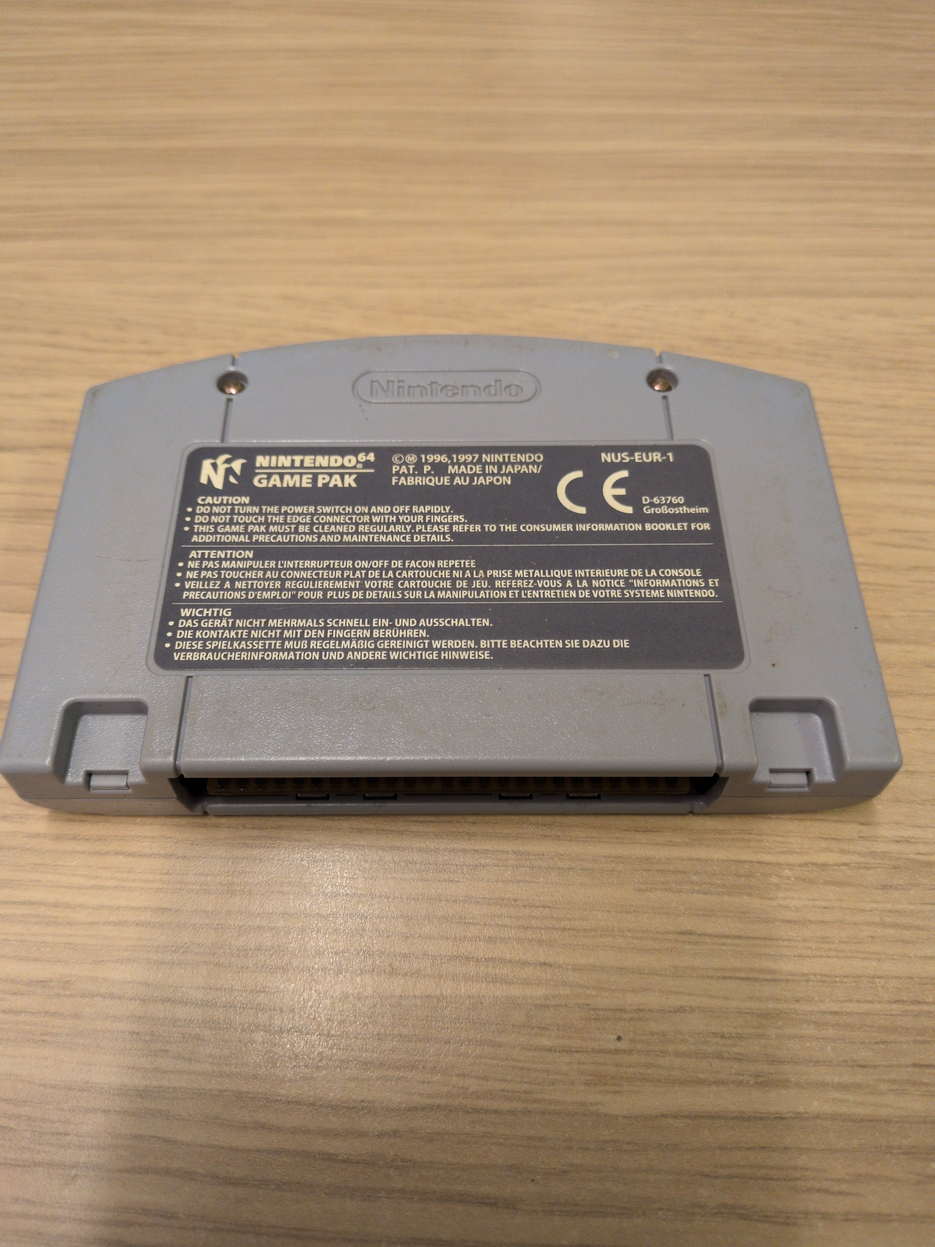 Duke Nukem 64 Nintendo N64 game Cart Only