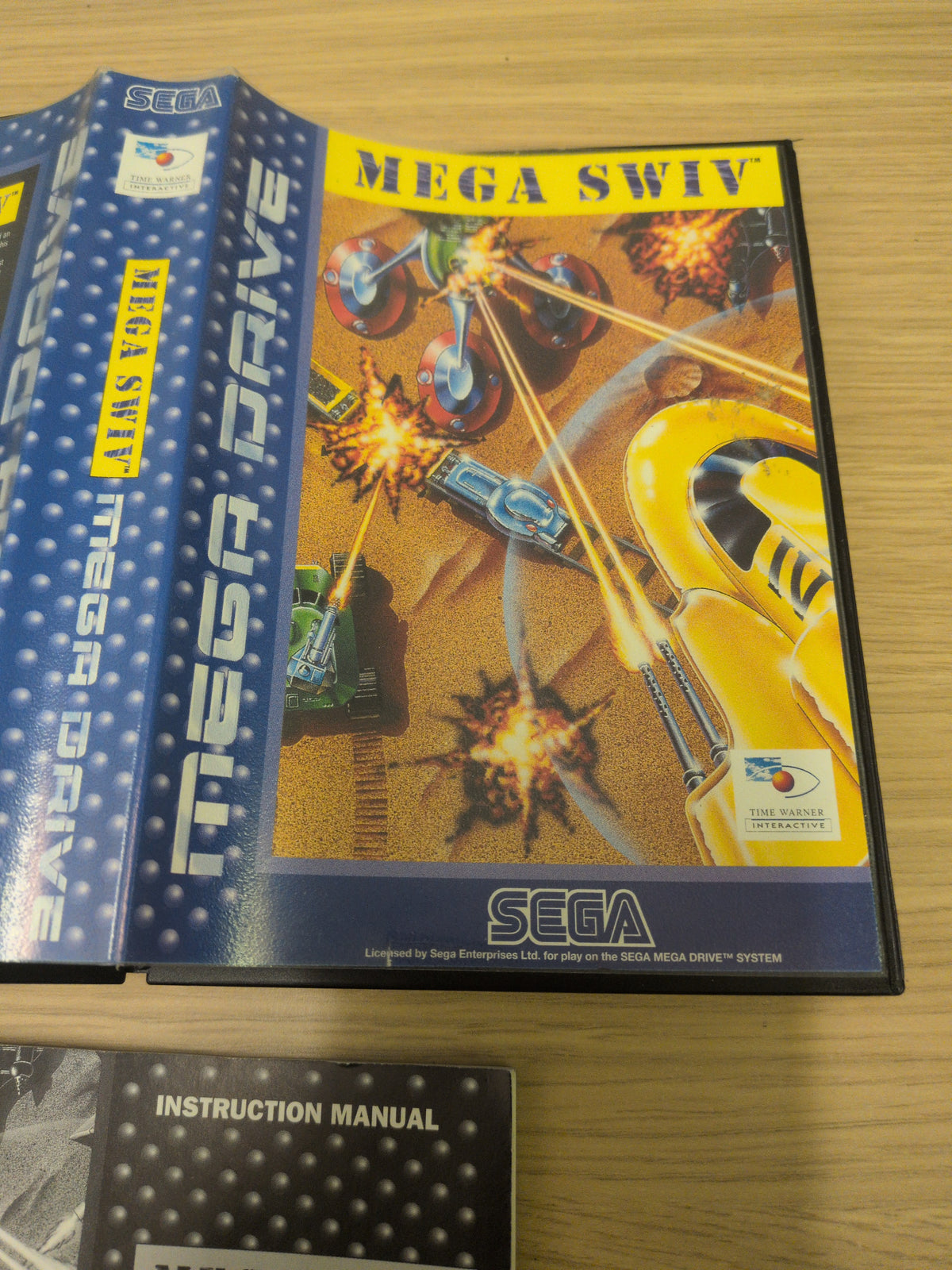 Mega Swiv Sega Mega Drive game