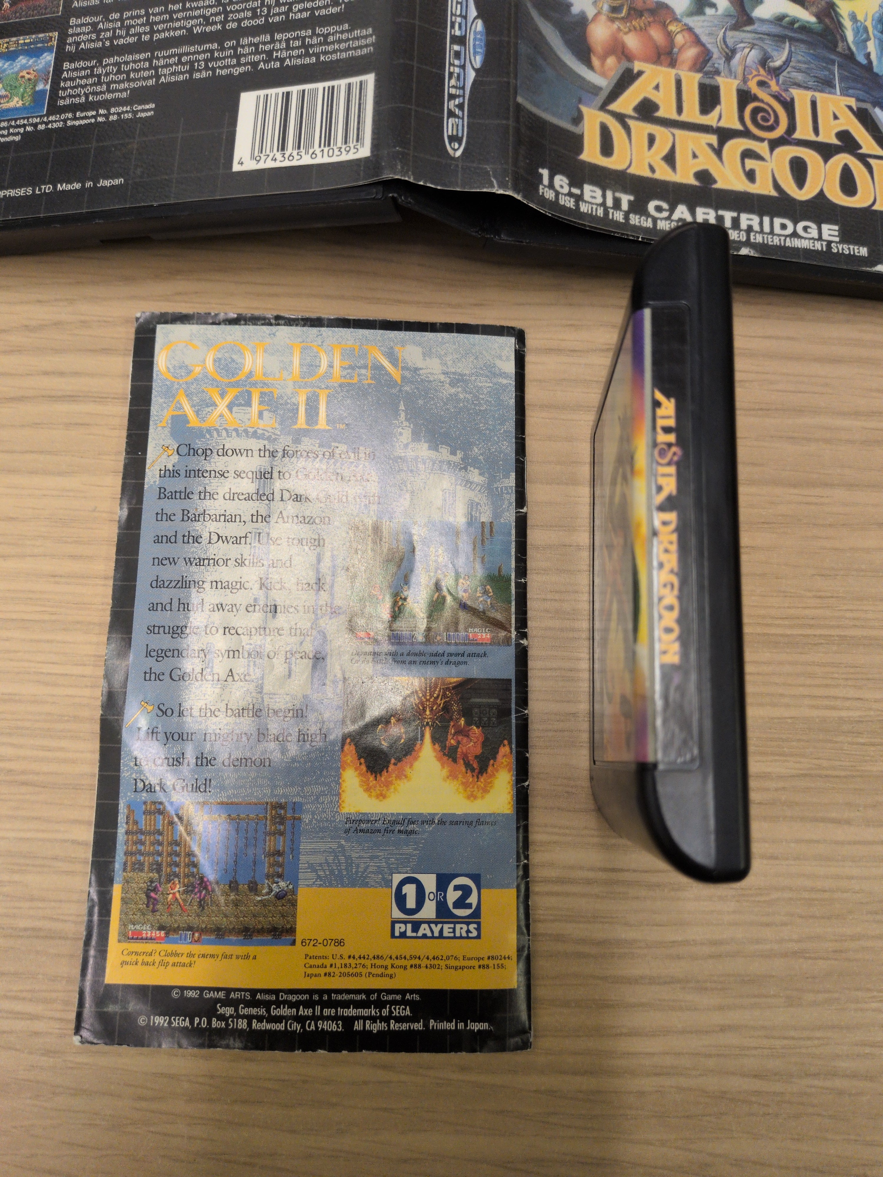 Alisia Dragoon Sega Mega Drive game