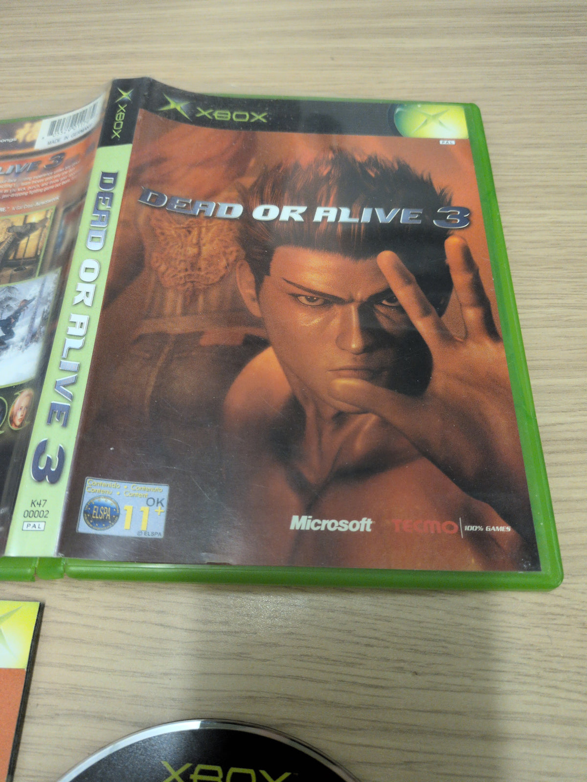 Dead or Alive 3 original Xbox game
