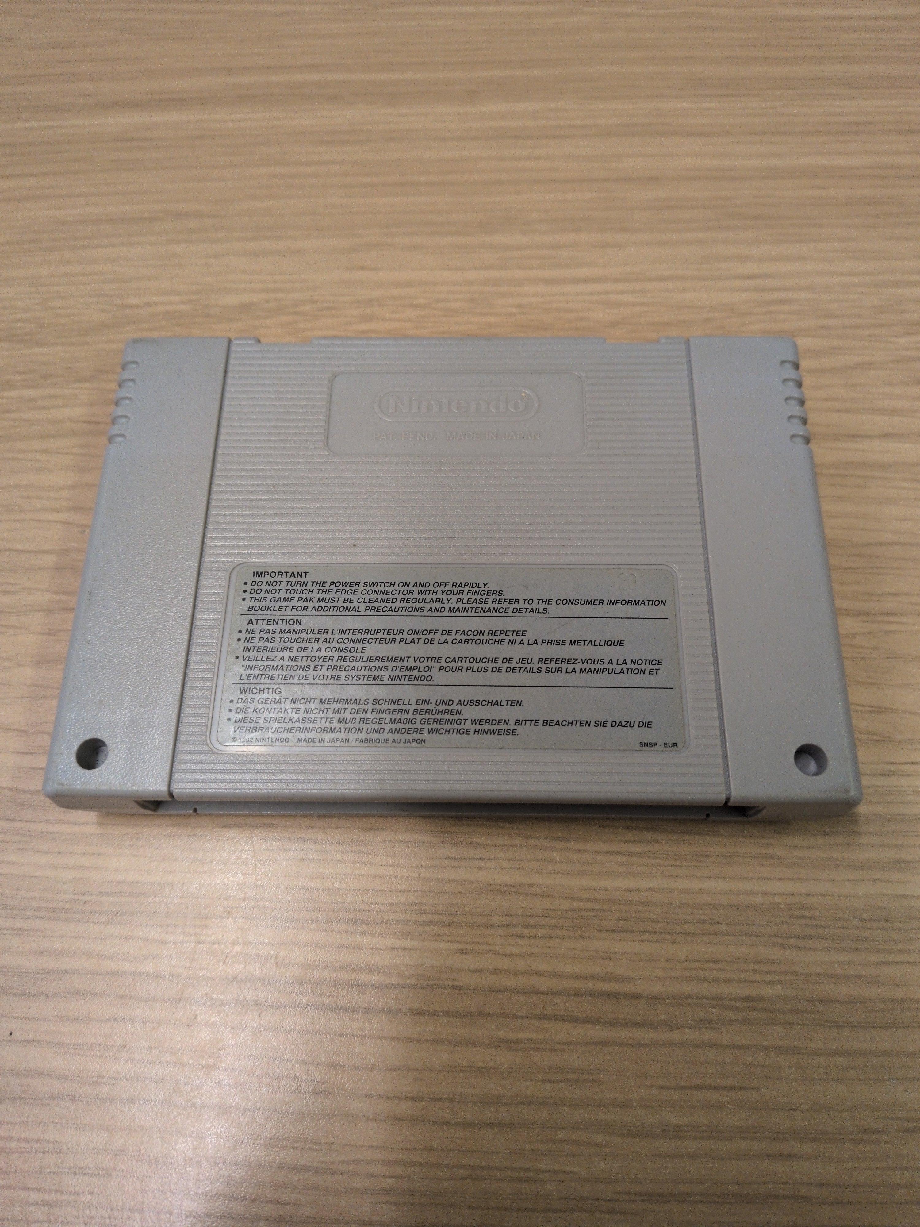 Earthworm Jim 2 Super Nintendo SNES game cart only