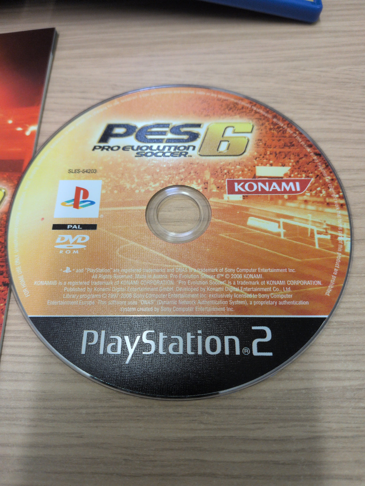 Pro Evolution Soccer 6 Sony PS2 game