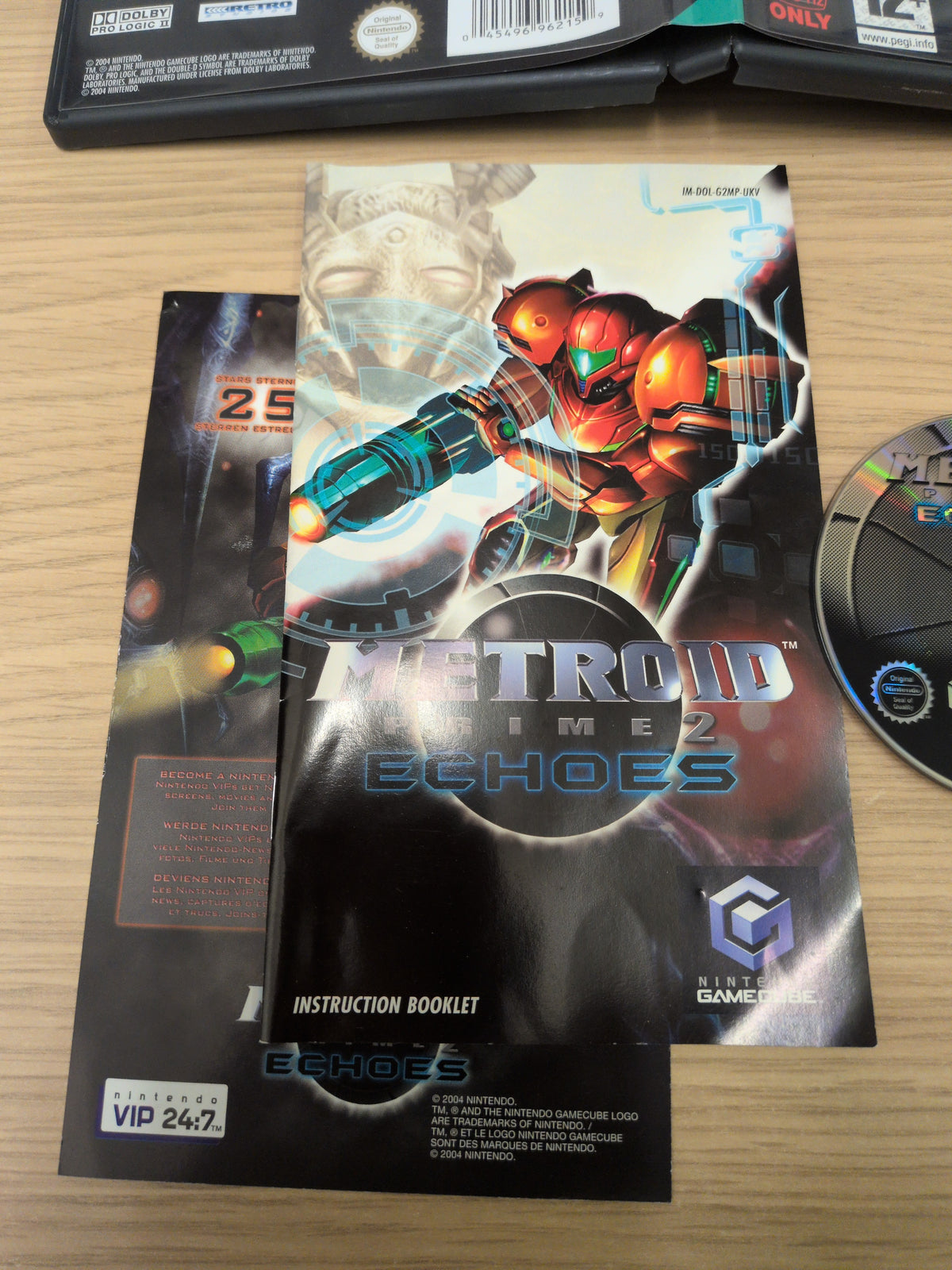 Metroid Prime 2 Echoes Nintendo GameCube game
