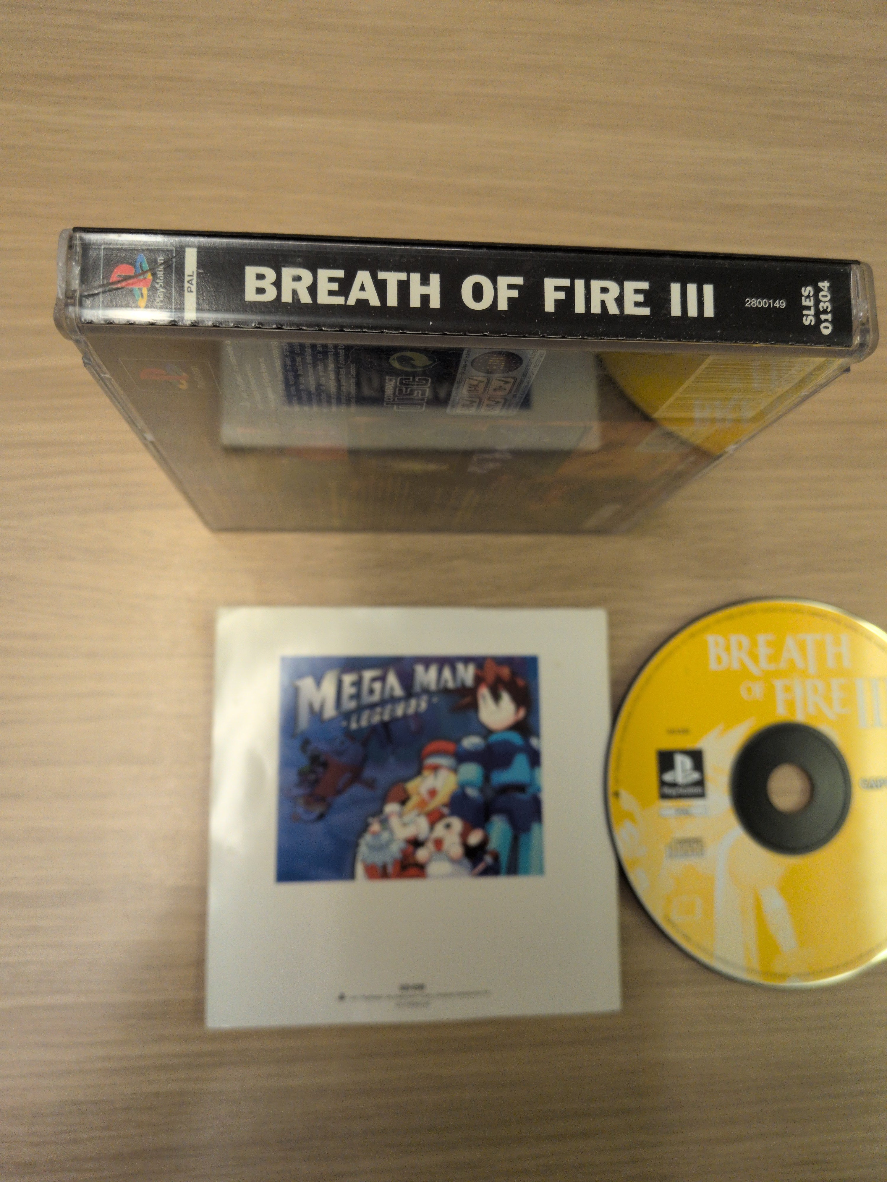 Breath of Fire III Sony PS1 game