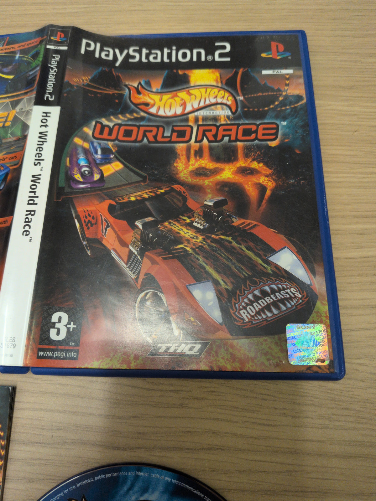 Hot Wheels World Race Sony PS2 game