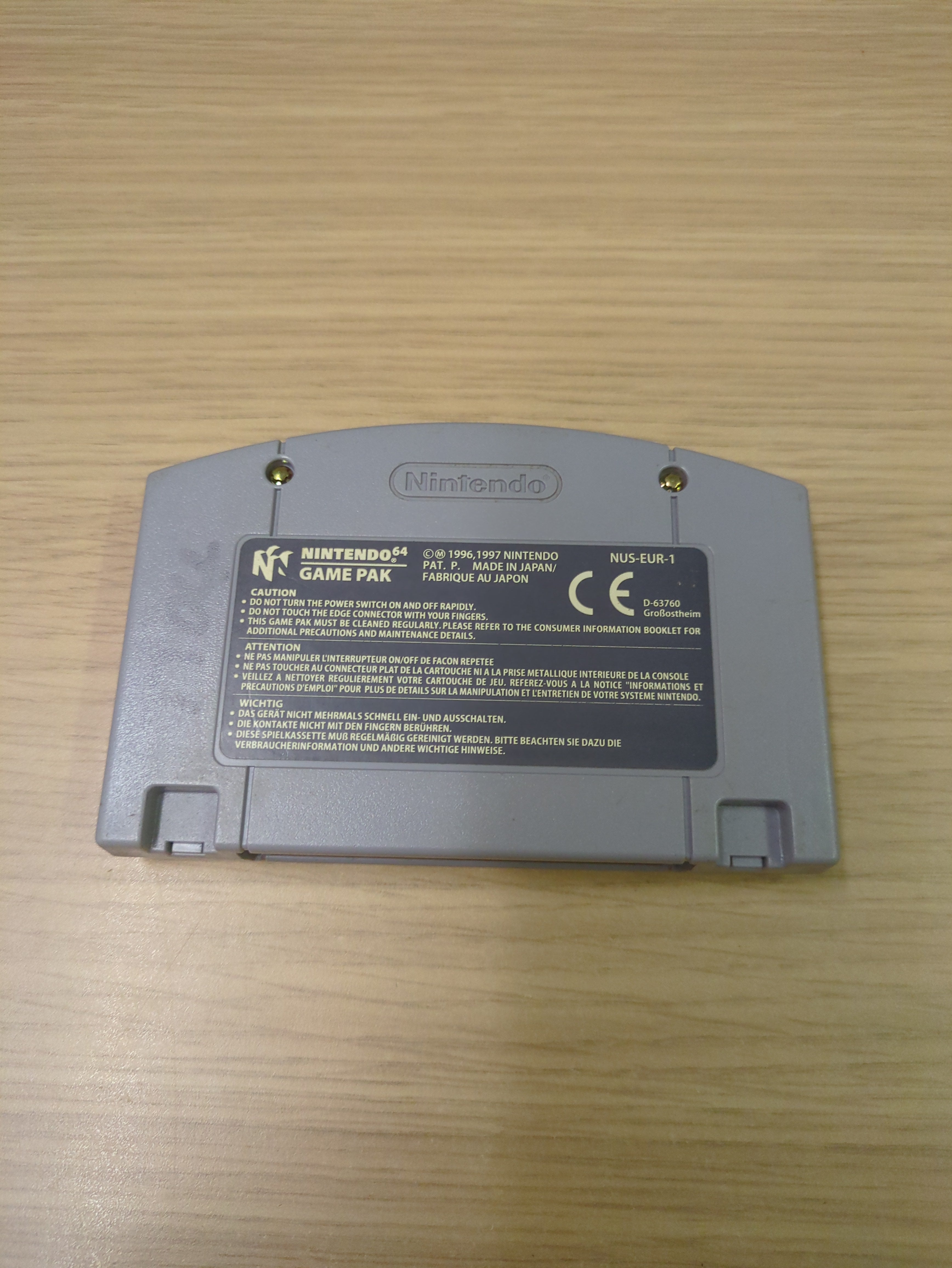 Space Station Silicon Valley Nintendo N64 game Cart Only