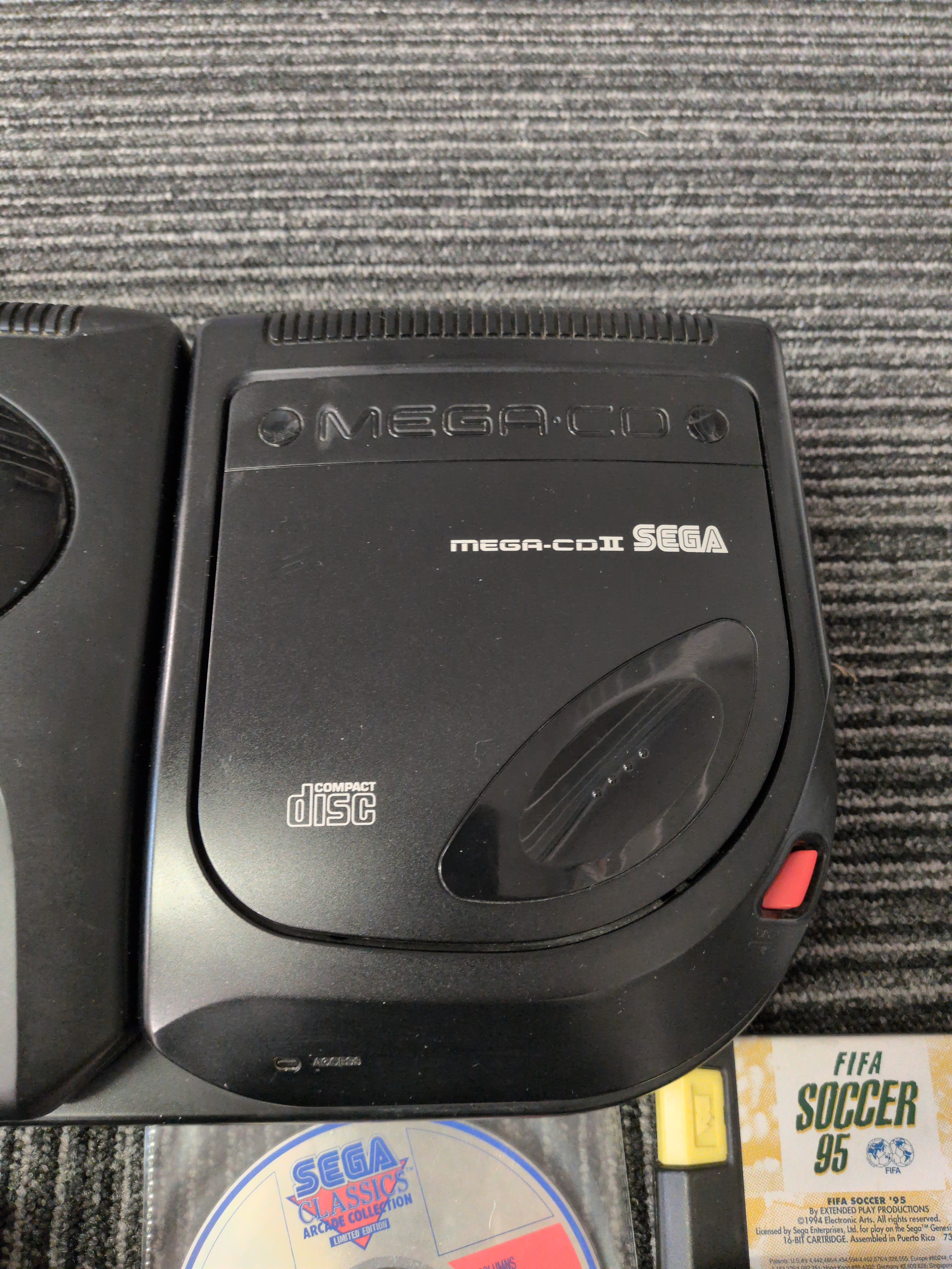 Sega Mega CD II Console Bundle with 12 Games