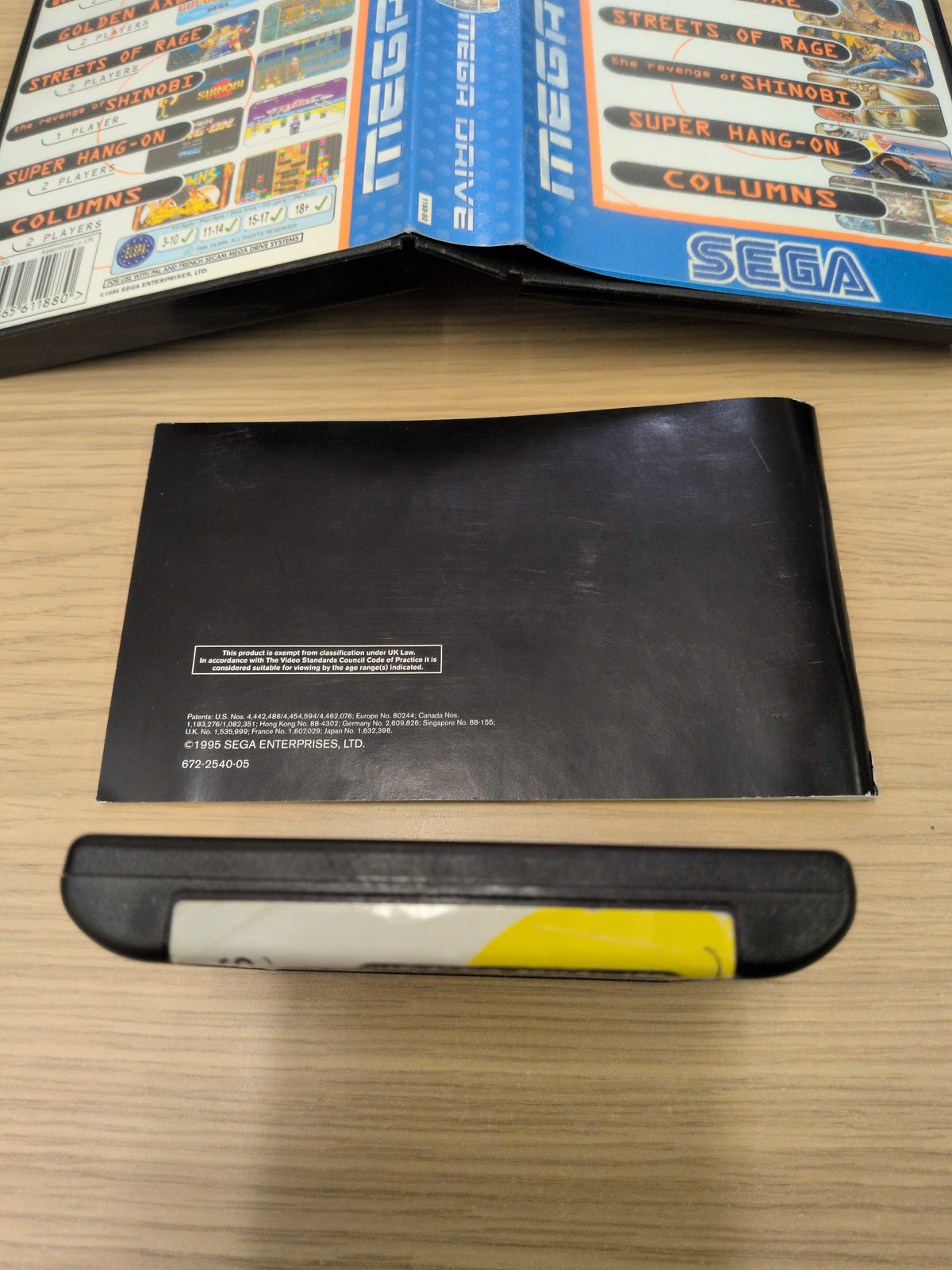Mega Games 6 Sega Mega Drive game