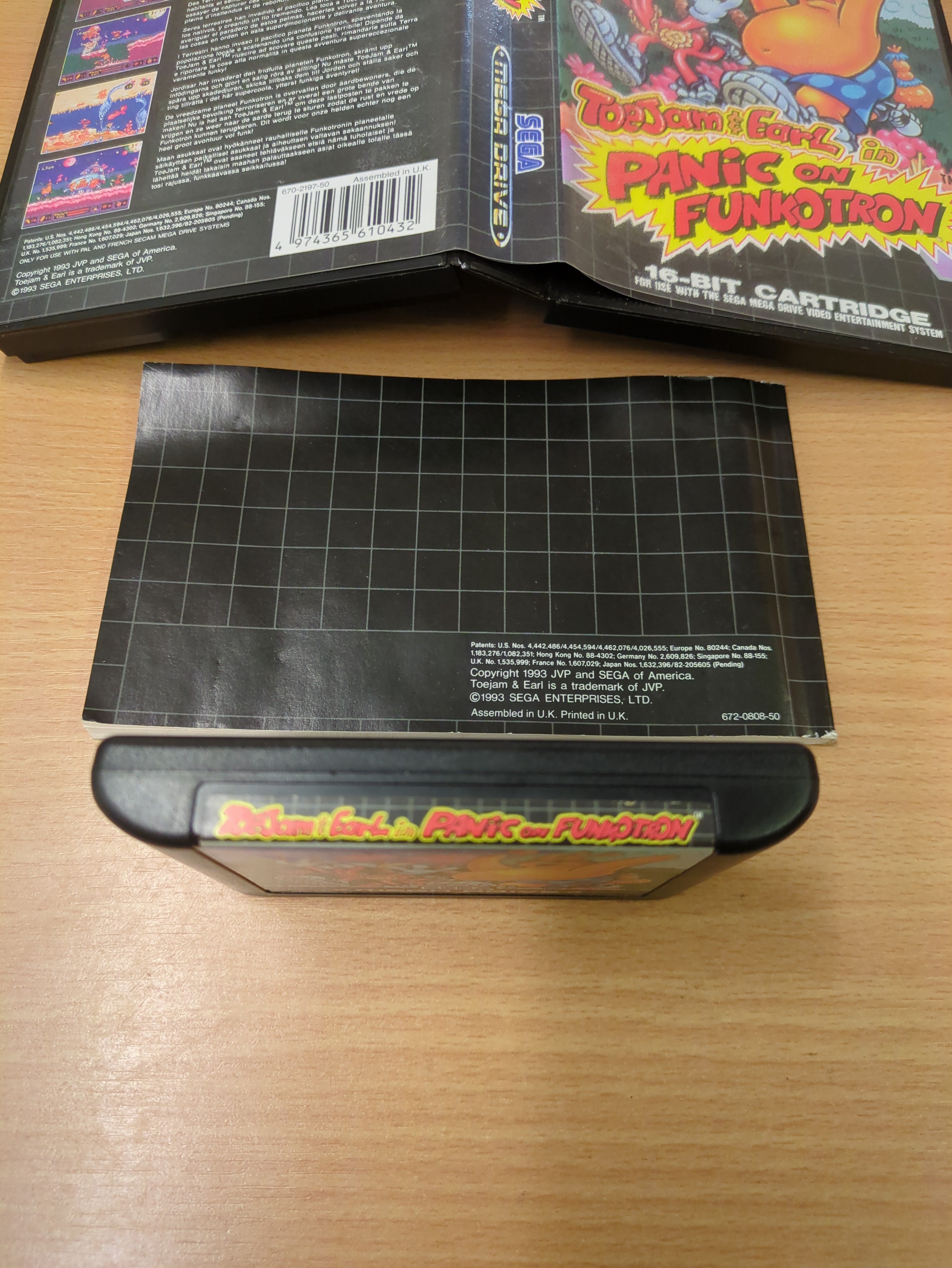 ToeJam & Earl in Panic on Funkotron Sega Mega Drive game