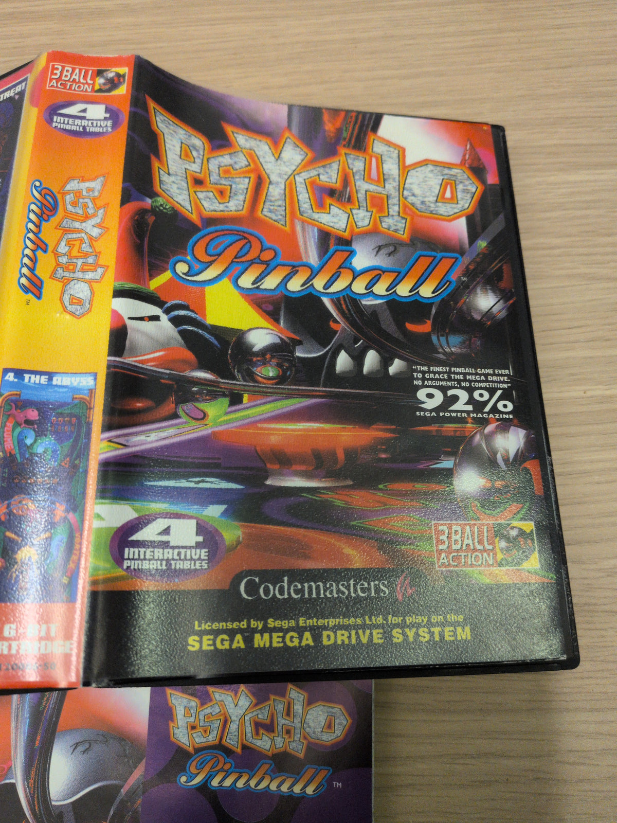 Psycho Pinball Sega Mega Drive game