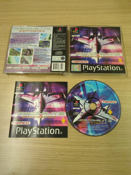 Ace Combat 3 Sony PS1 game