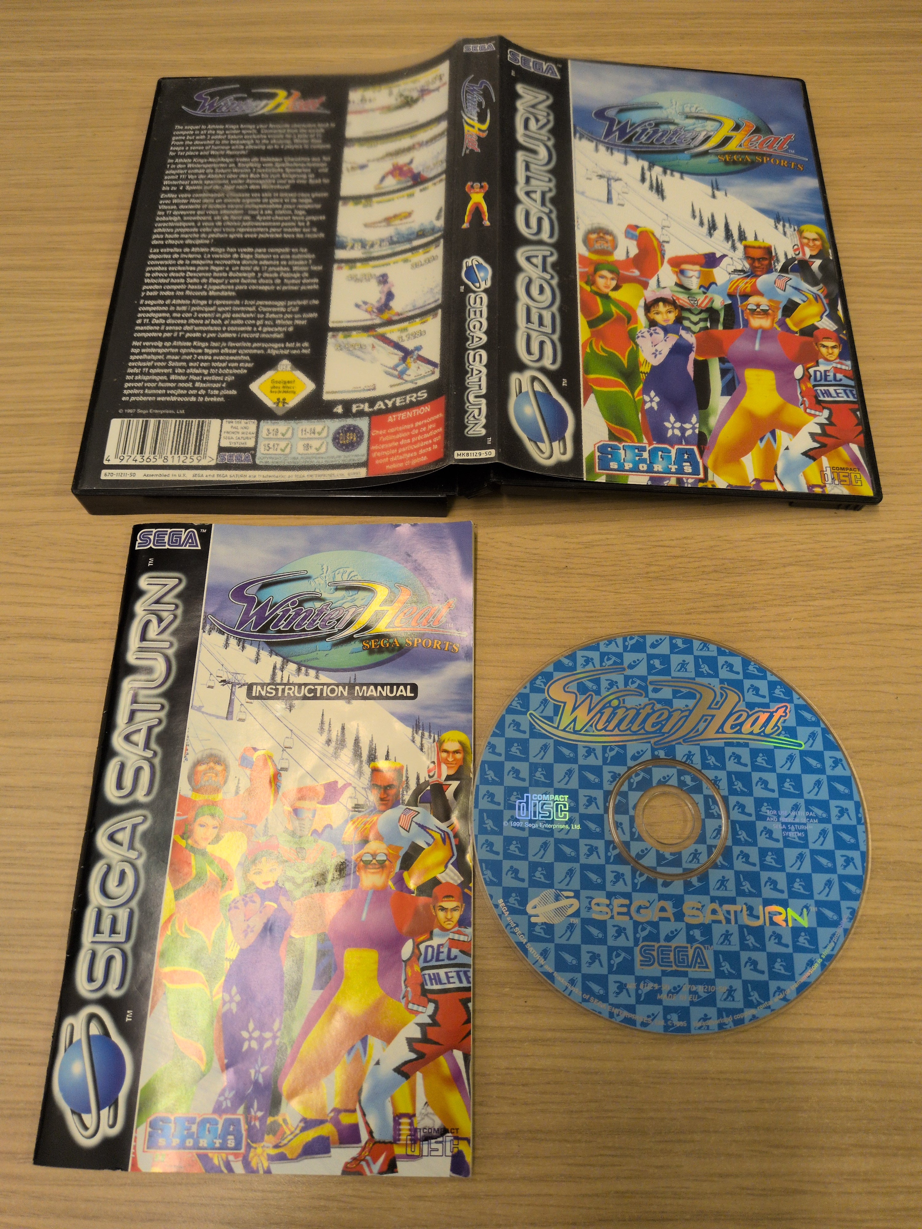 Winter Heat Sega Saturn game