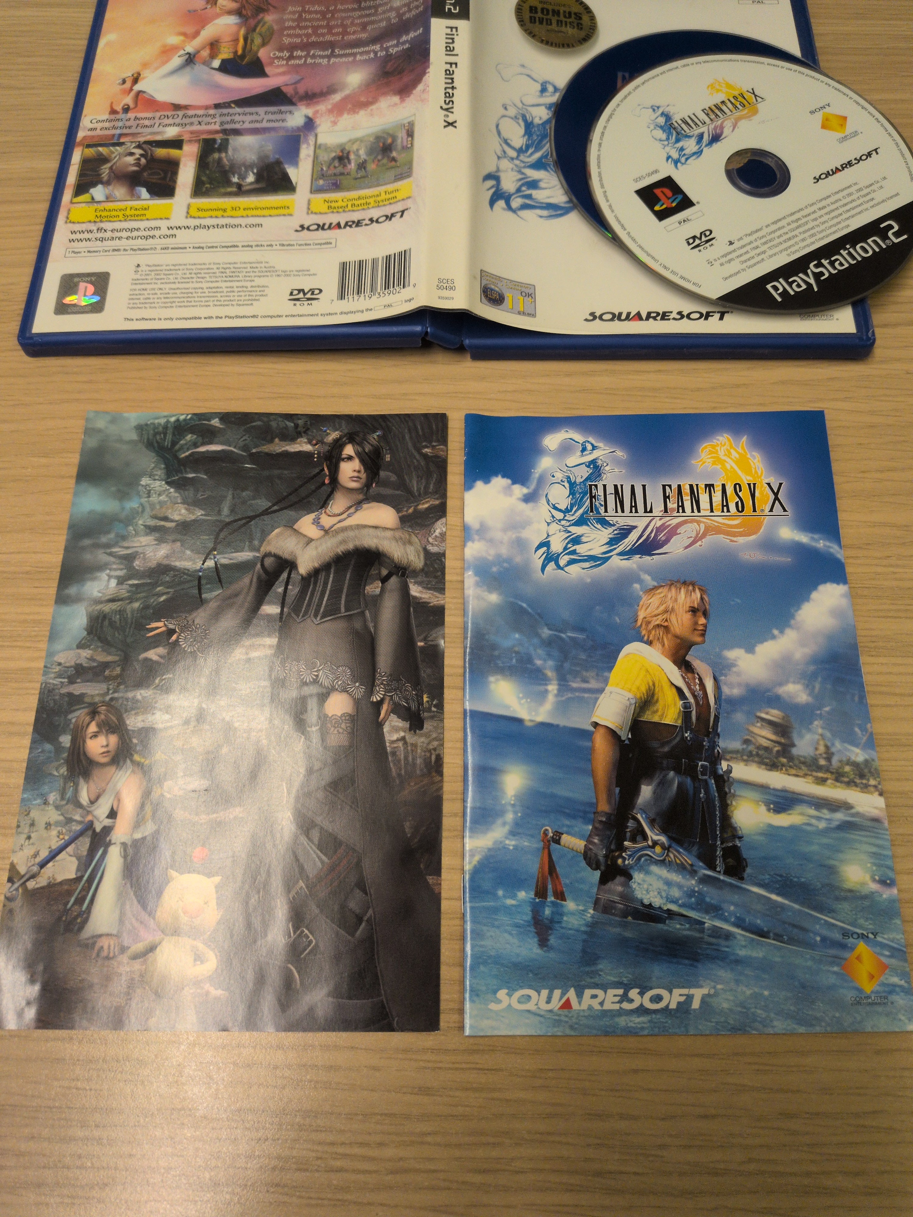 Final Fantasy X Sony PS2 game