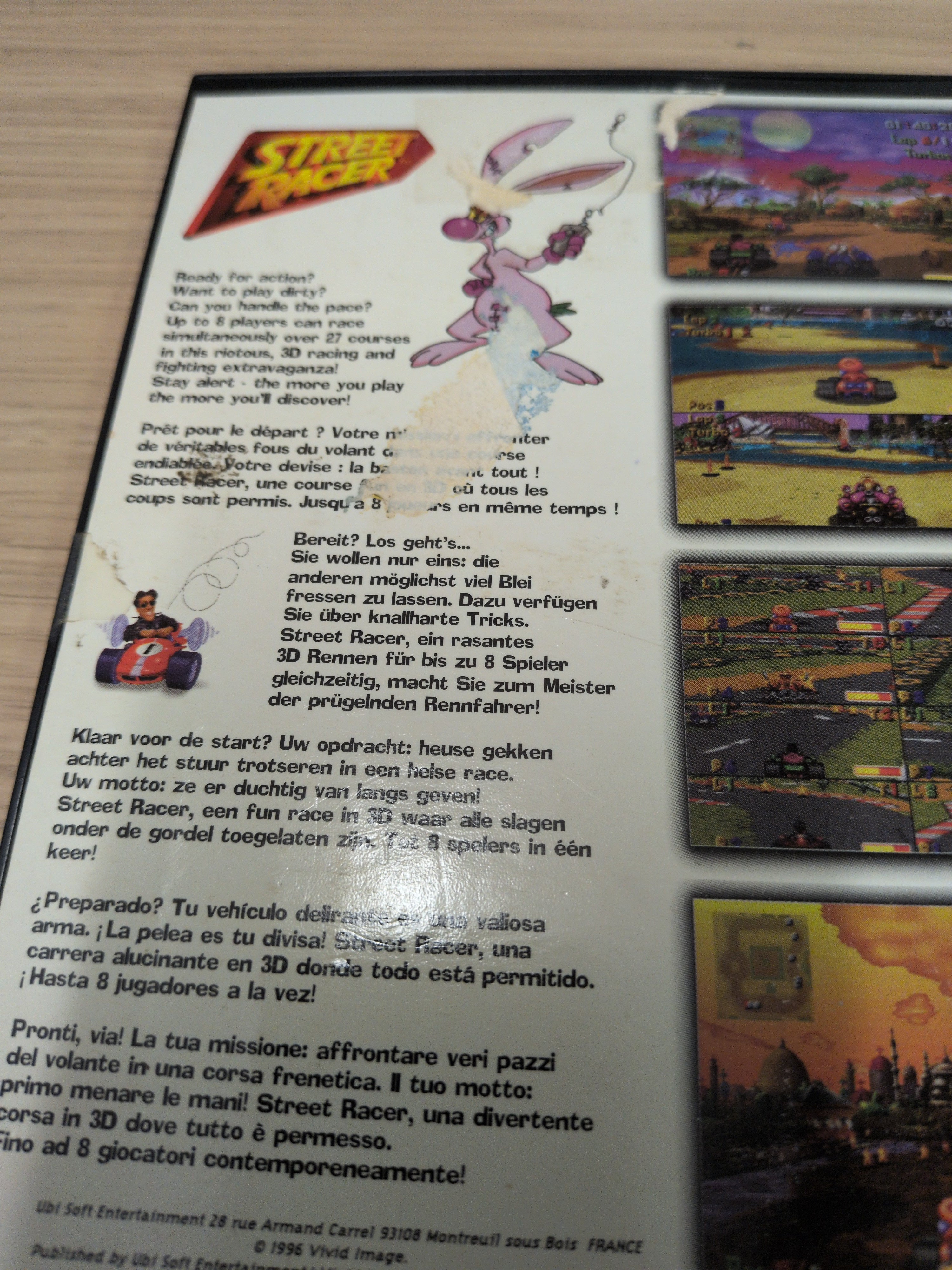 Street Racer Sega Saturn game