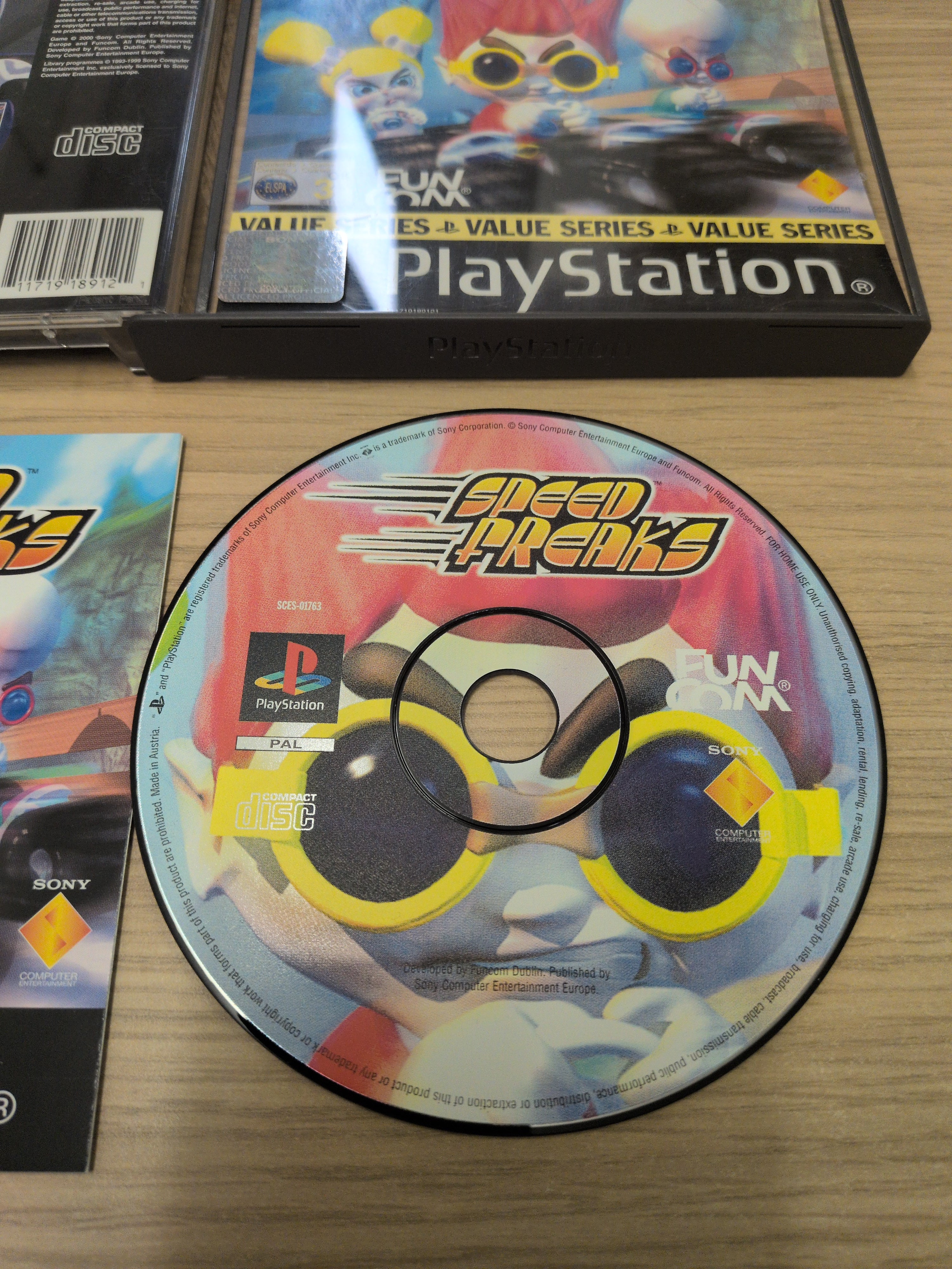 Speed Freaks Sony PS1 game