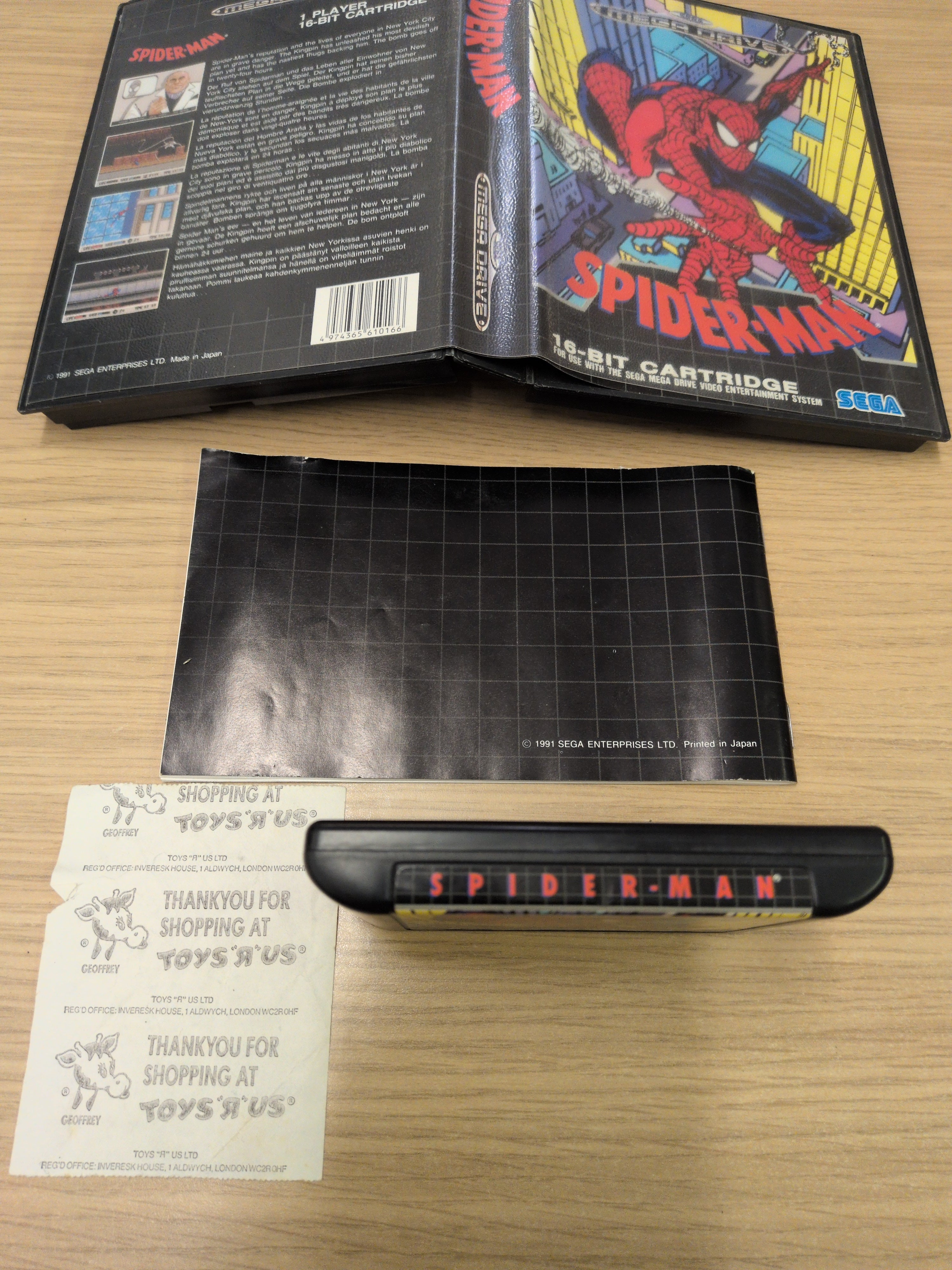 Spider-Man Sega Mega Drive game