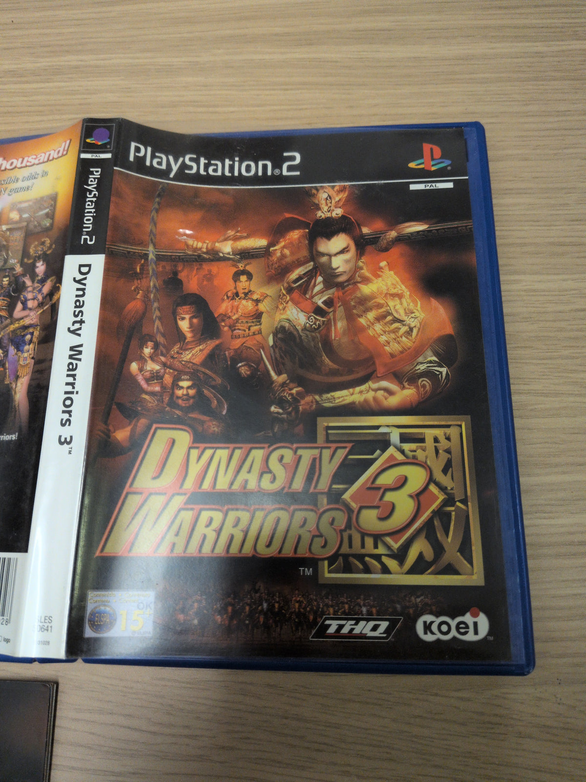 Dynasty Warriors 3 Sony PS2 game