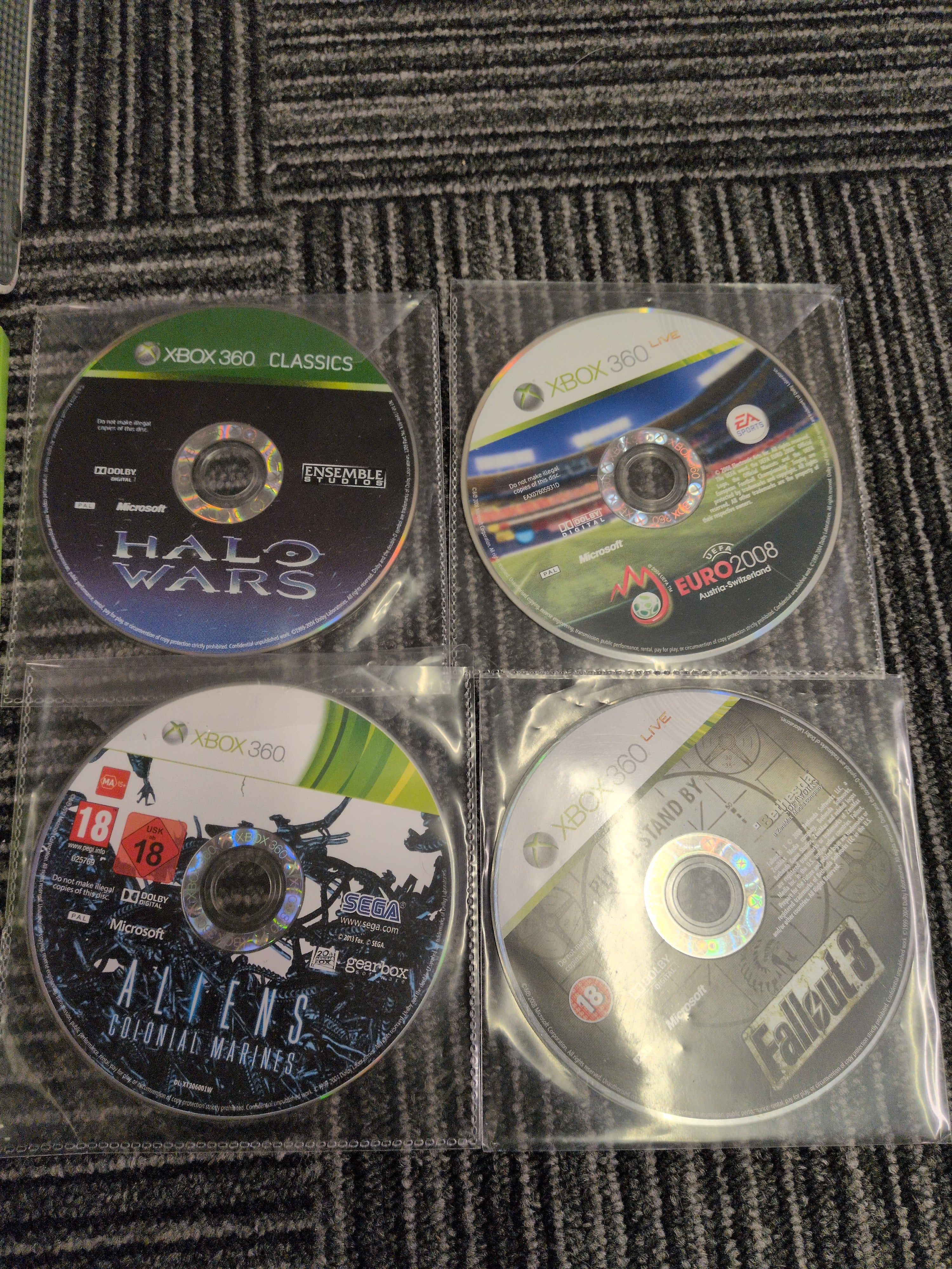 Xbox 360 Console & Games Bundle