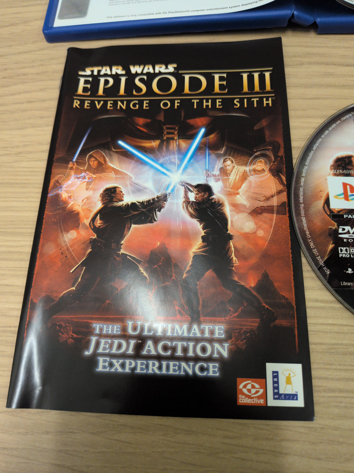 Star Wars: Episode III Revenge of The Sith Sony PS2 game