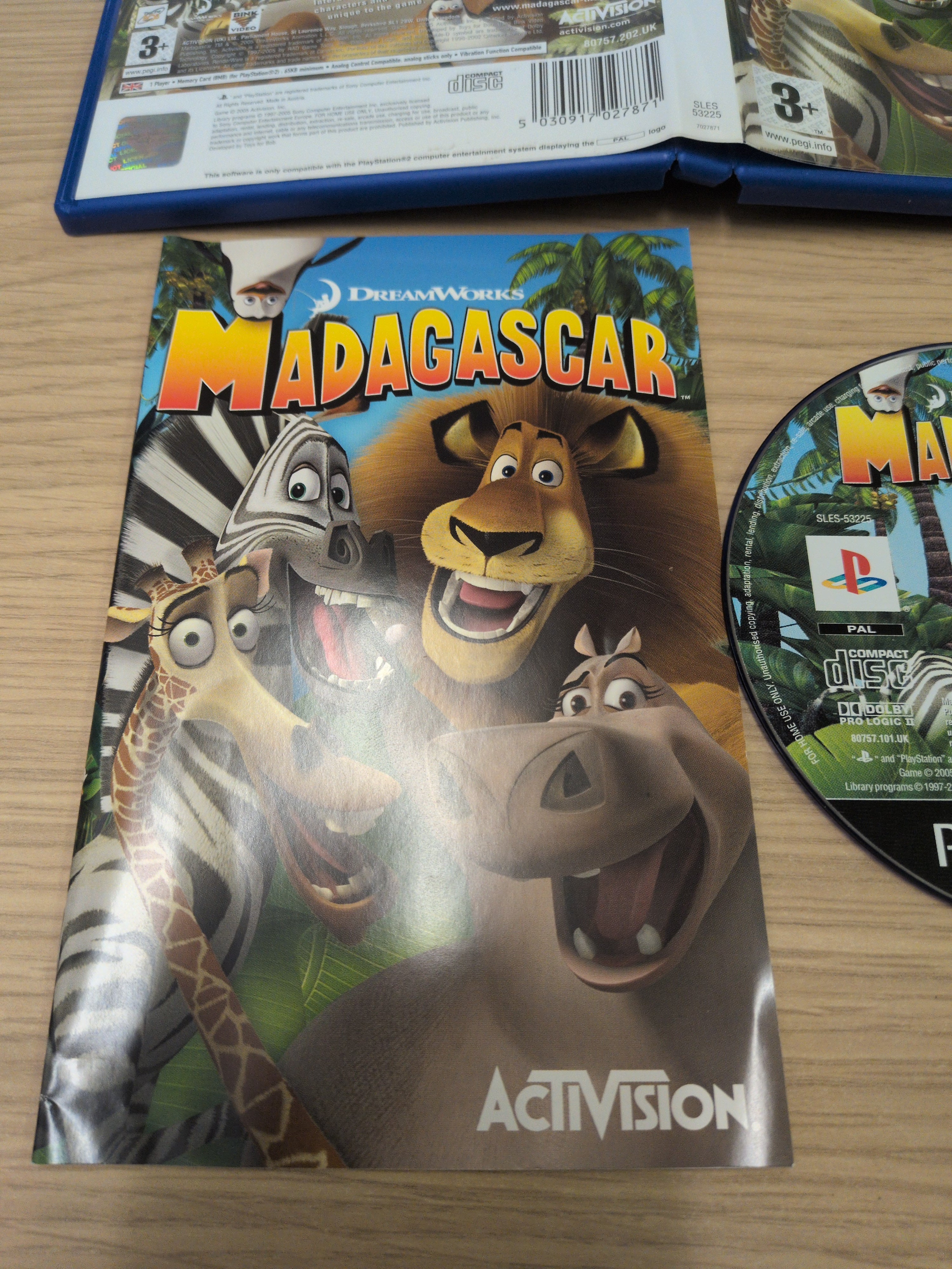 Madagascar Sony PS2 game