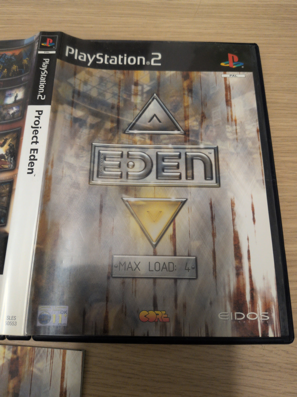 Project Eden Sony PS2 game