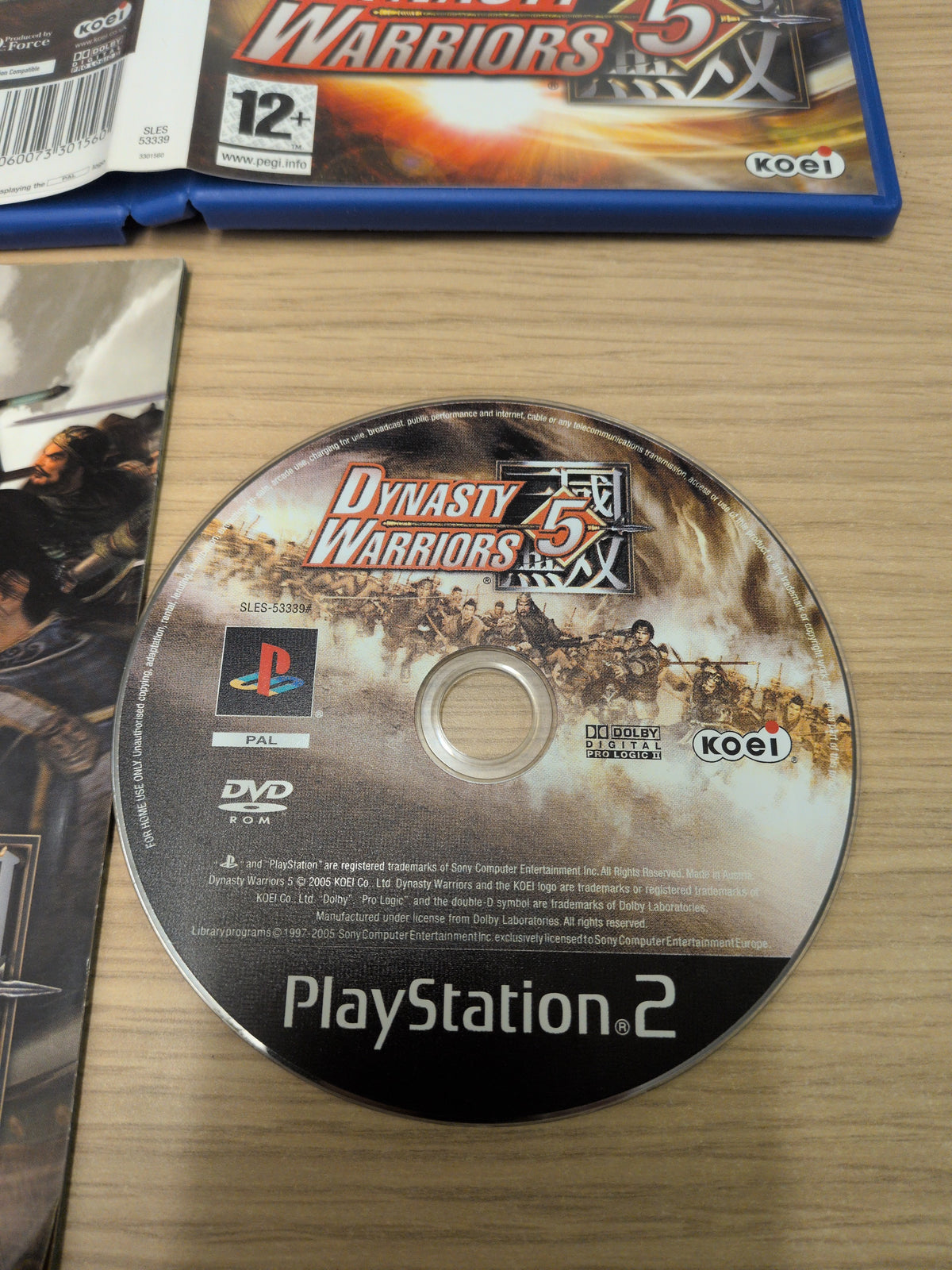 Dynasty Warriors 5 Sony PS2 game