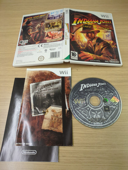 Indiana Jones and the Staff of Kings Nintendo Wii game