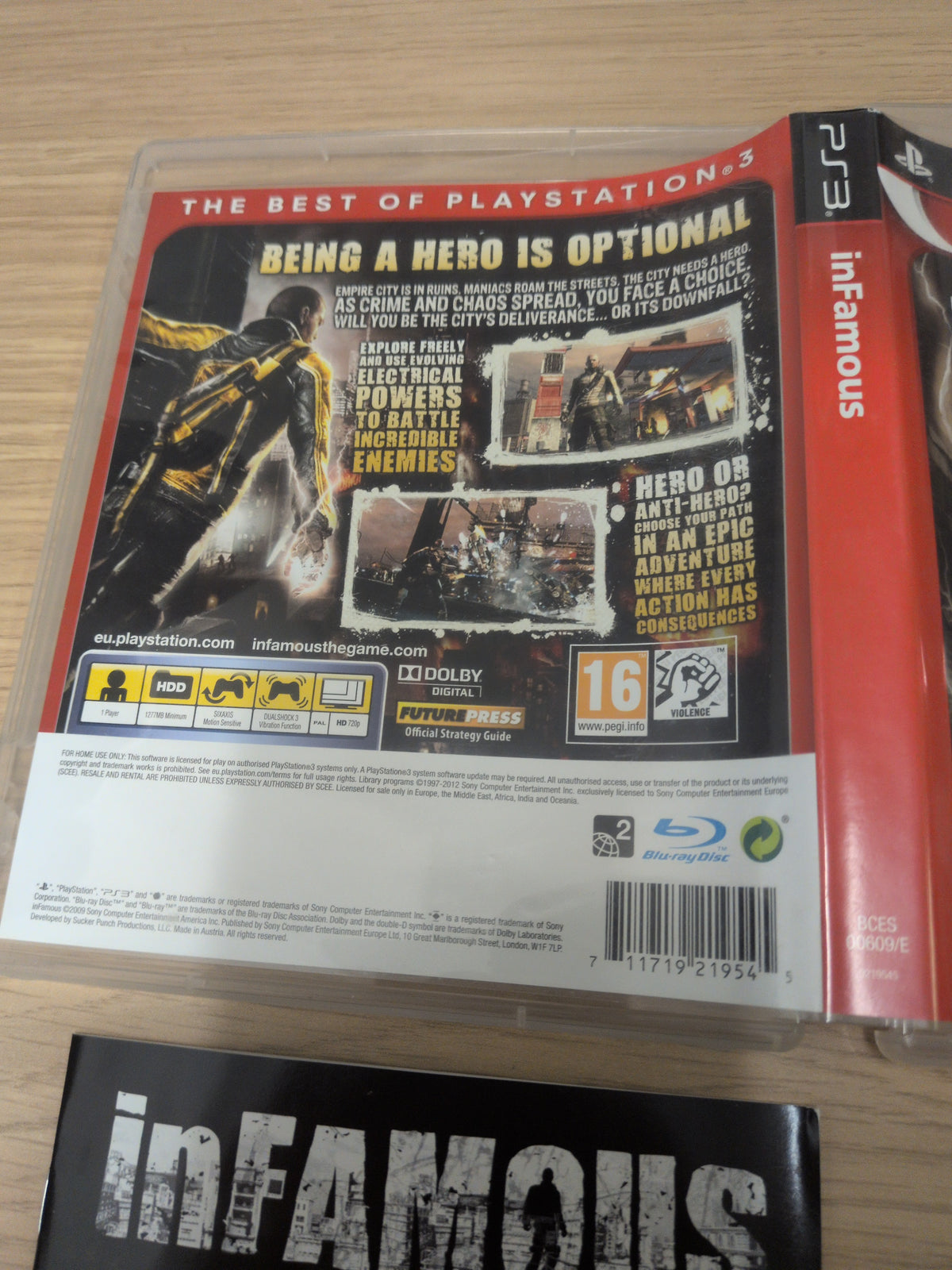 Infamous Essentials Sony PS3 game