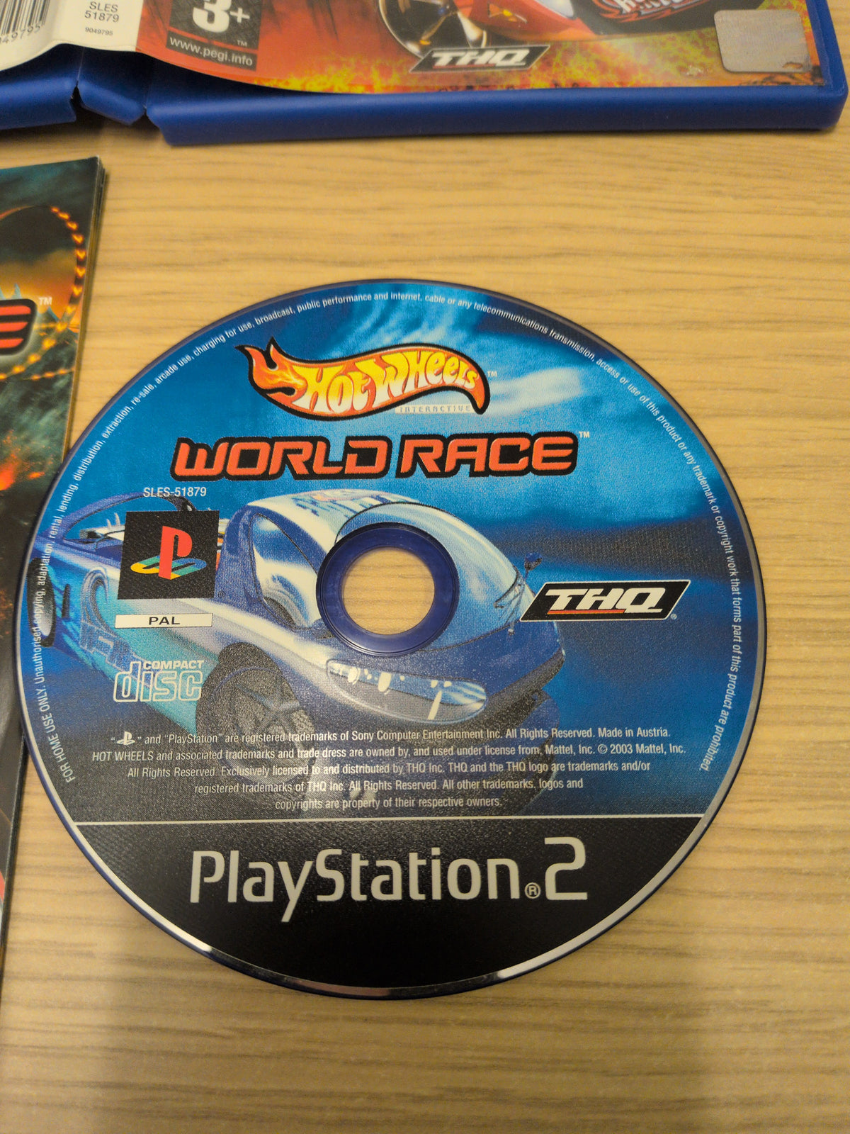 Hot Wheels World Race Sony PS2 game