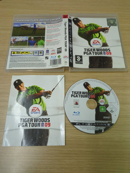 Tiger Woods PGA Tour 09 Sony PS3 game