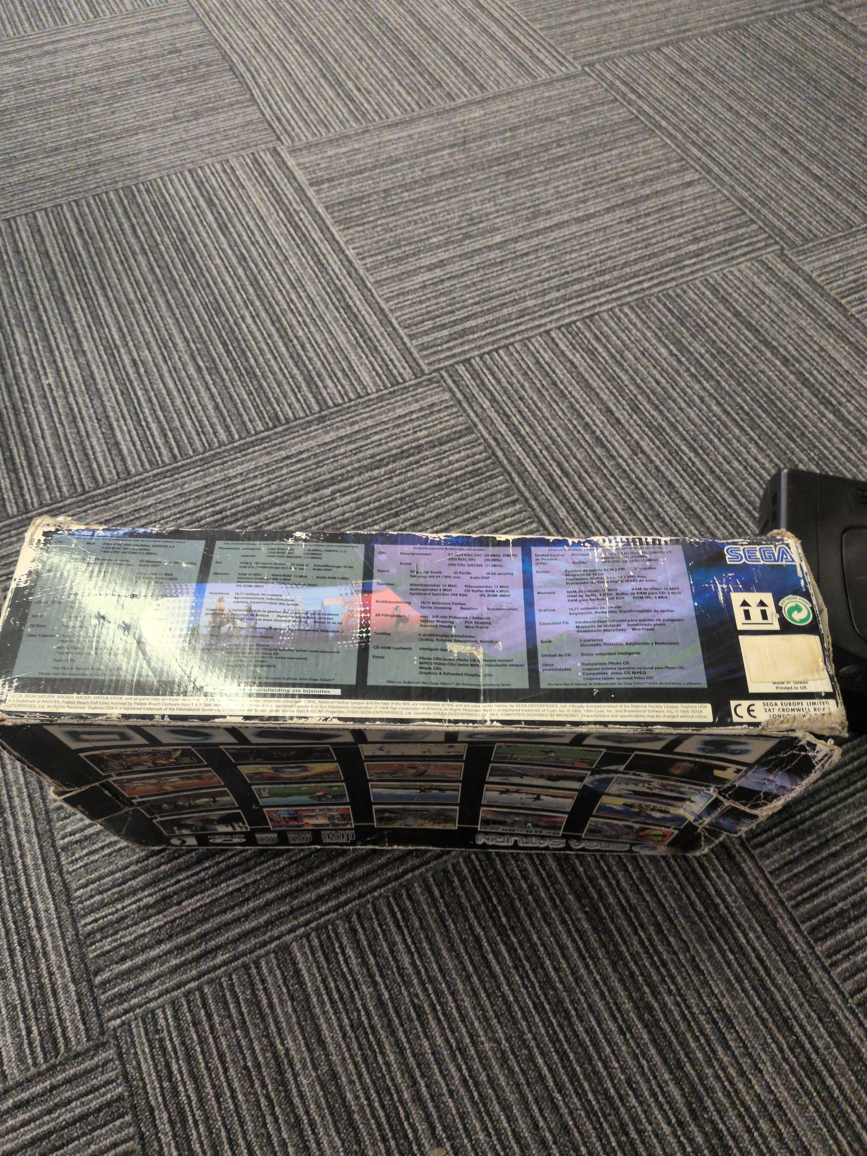 Sega Saturn Model 1 Boxed Console