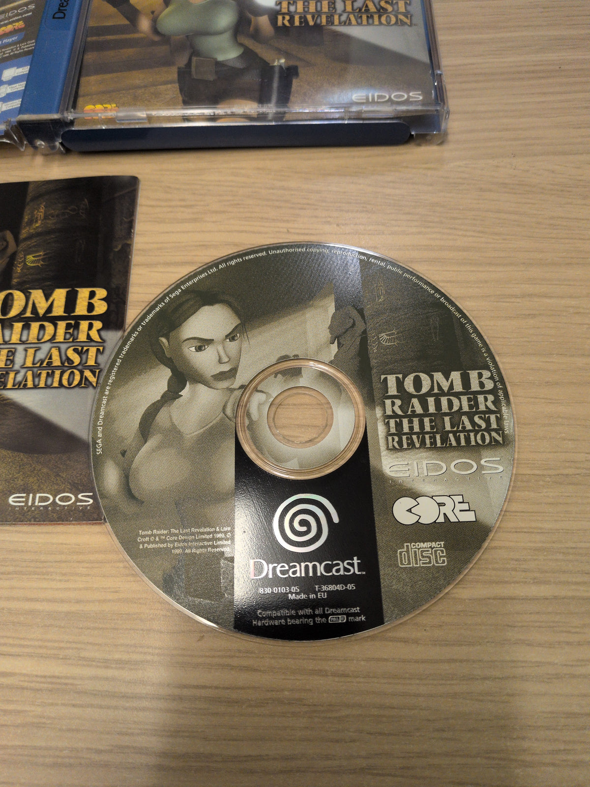 Tomb Raider: The Last Revelation Sega Dreamcast game