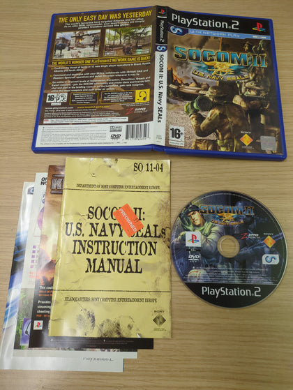 SOCOM II: U.S. NAVY SEALs Sony PS2 game