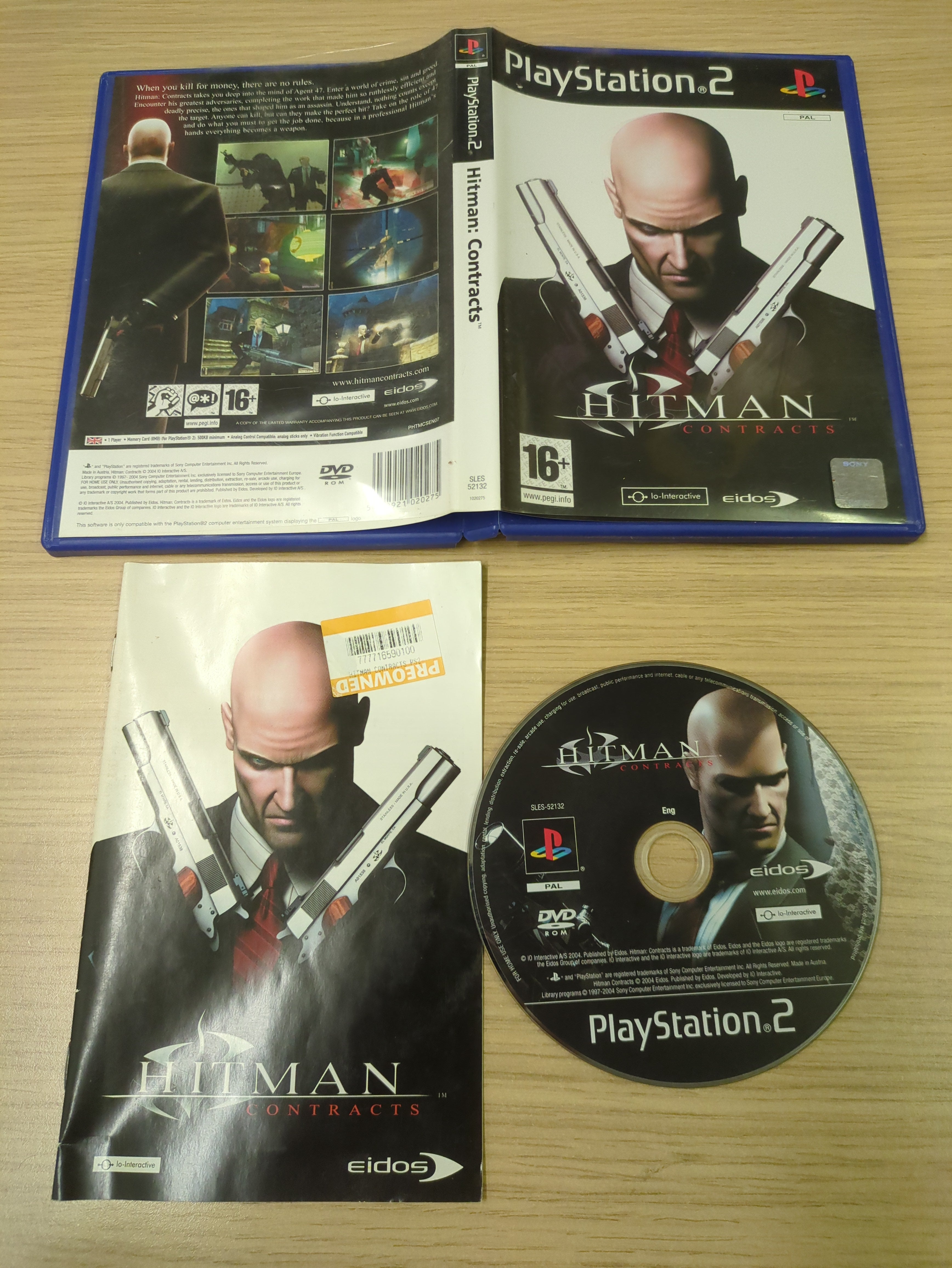 Hitman: Contracts Sony PS2 game