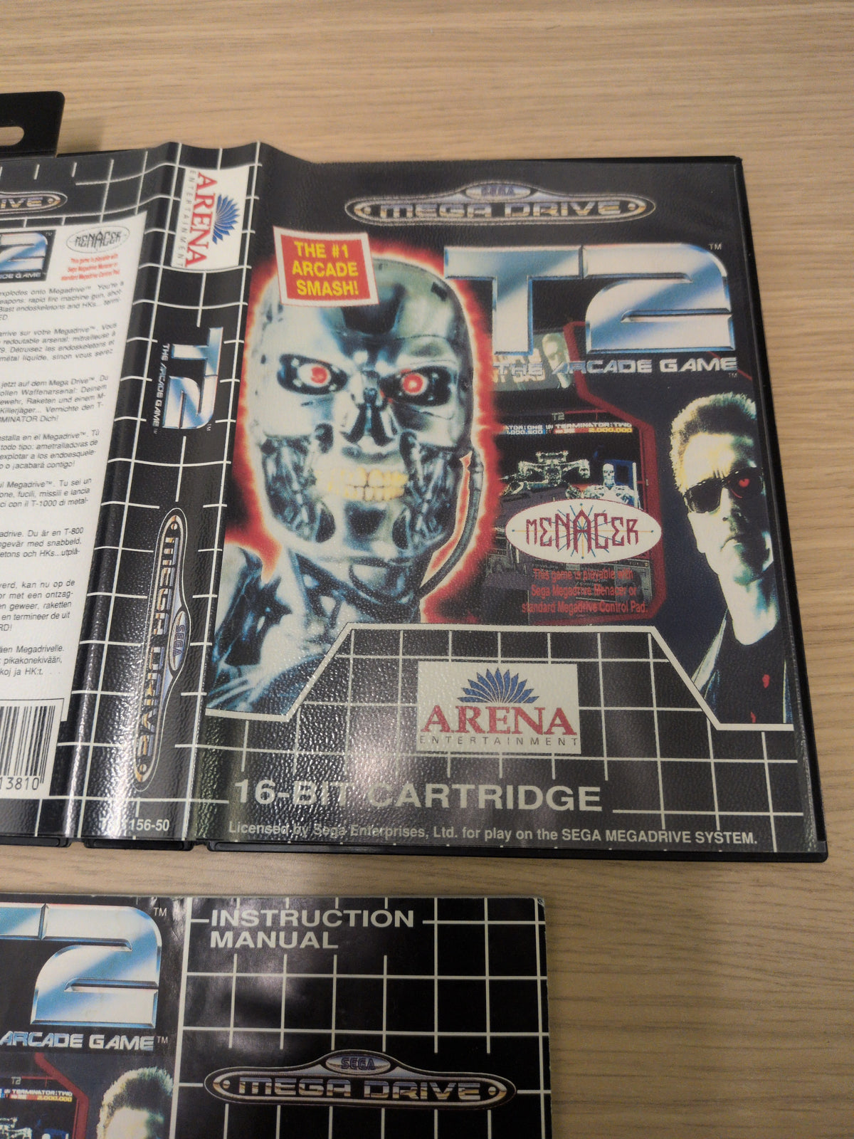 T2: Terminator 2 The Arcade Game Sega Mega Drive game