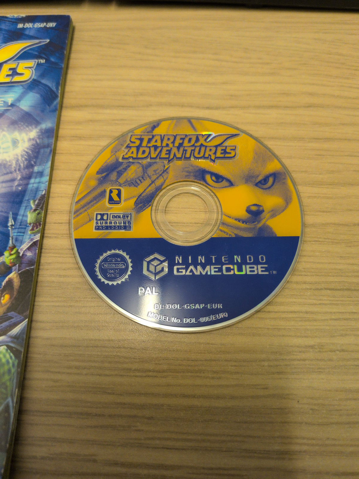 Starfox Adventures Nintendo GameCube game