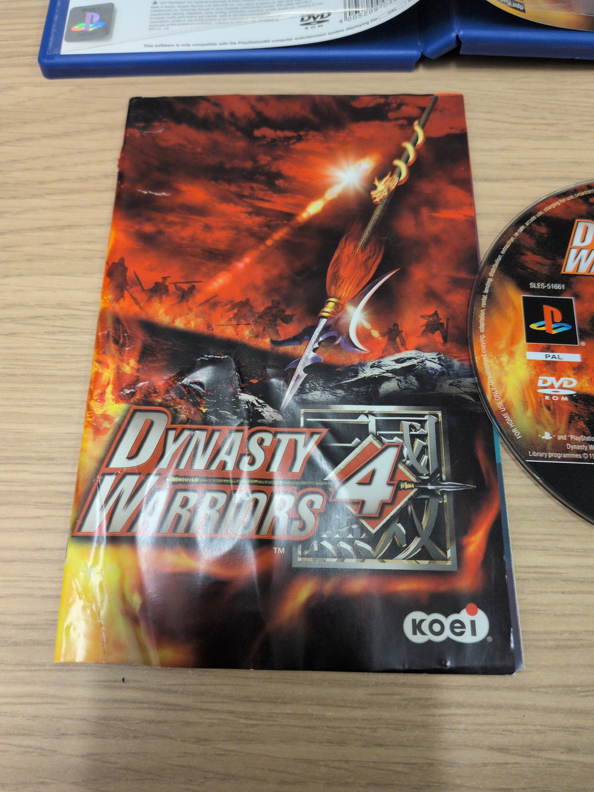 Dynasty Warriors 4 Sony PS2 game